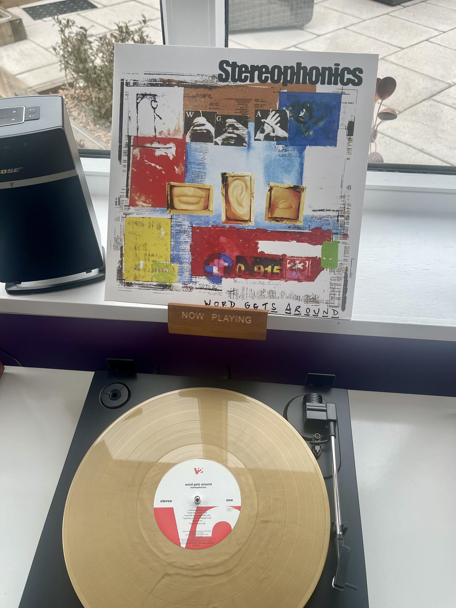 Stereophonics performance and cocktails limited edition orange vinyl