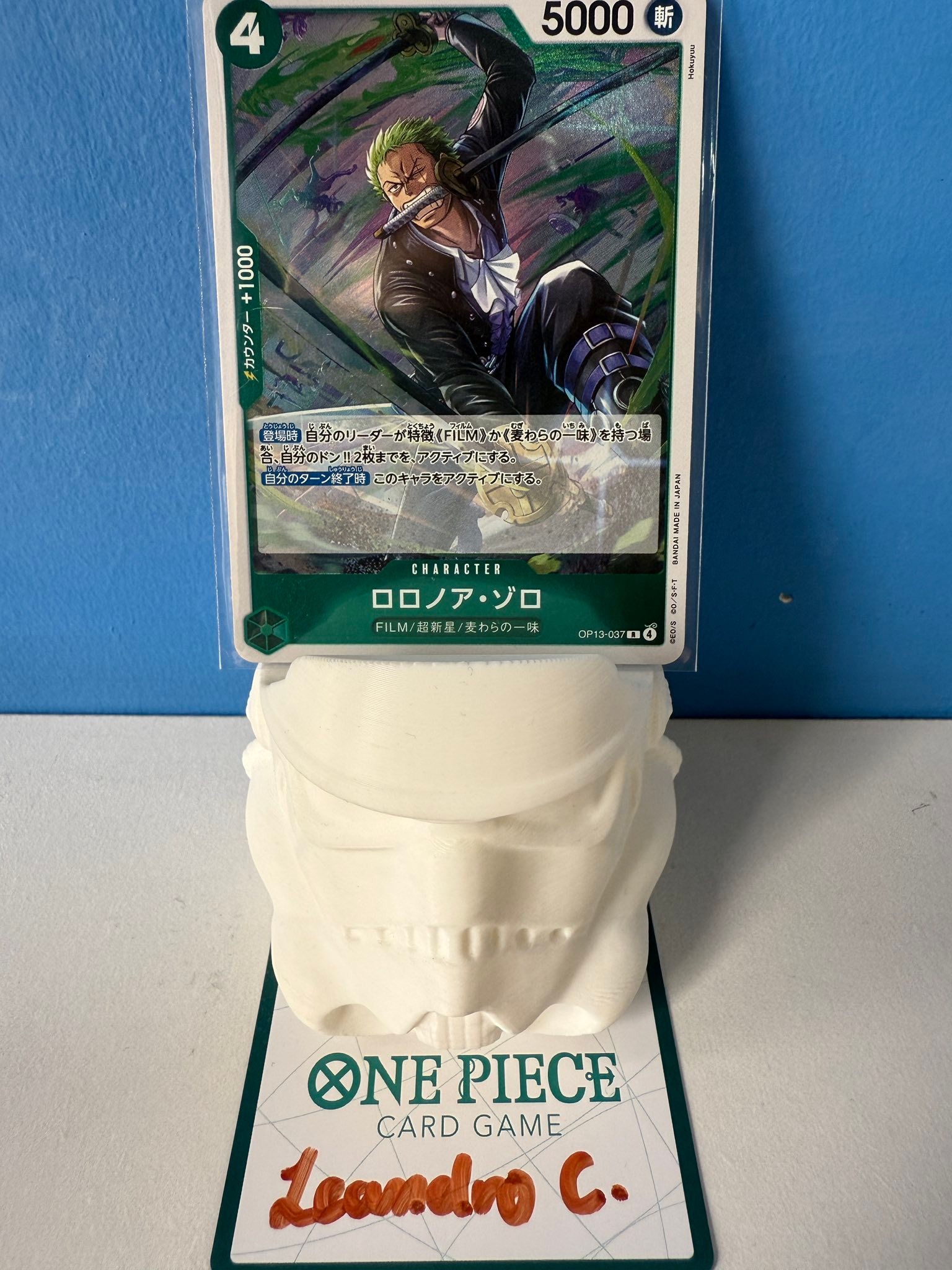 For Asia 2025 One Piece Card Game Roronoa Zoro SR – ST21-015 