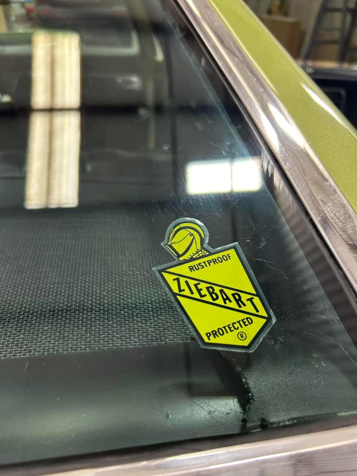 Ziebart - Who else has one of our original yellow stickers on their car ...