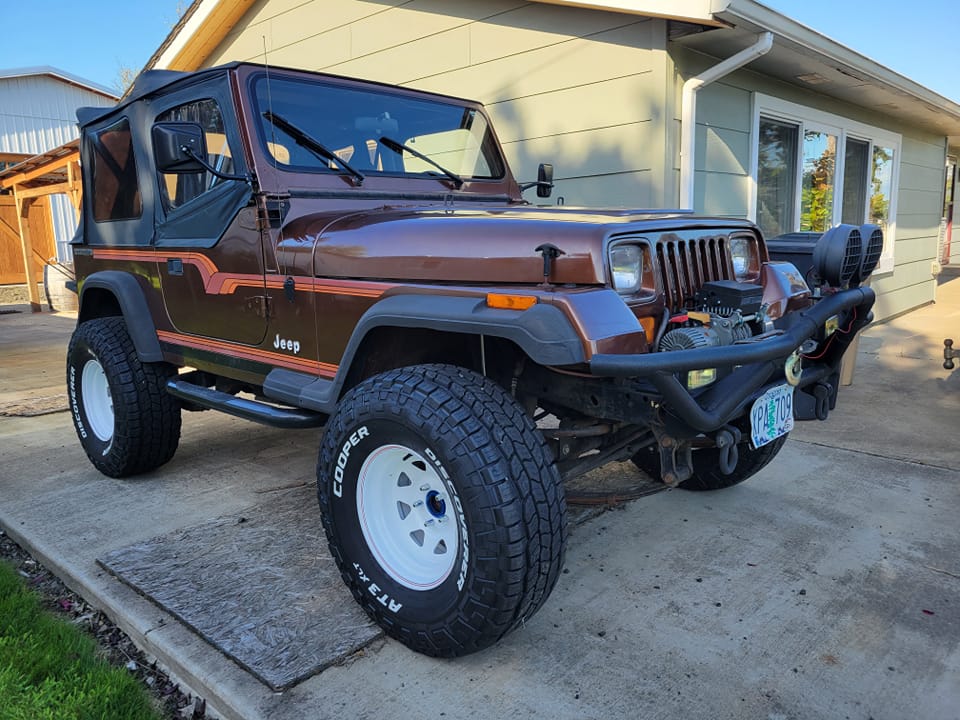 YJ－14 Was the retro stripe package a factory option for 87 YJ Jeeps?