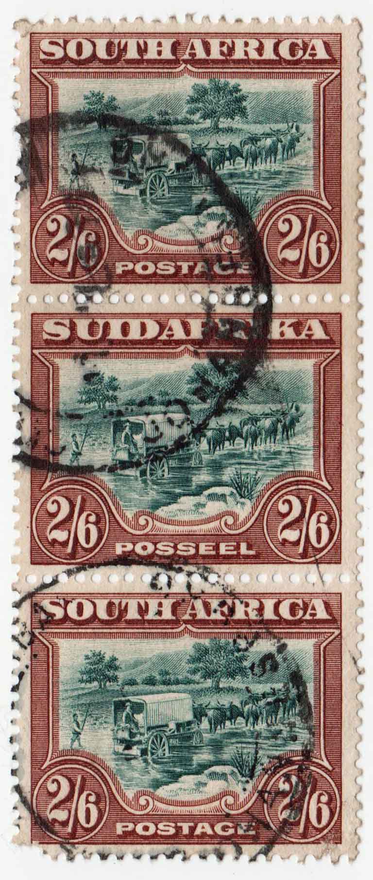 South Africa 1927 stamp variety