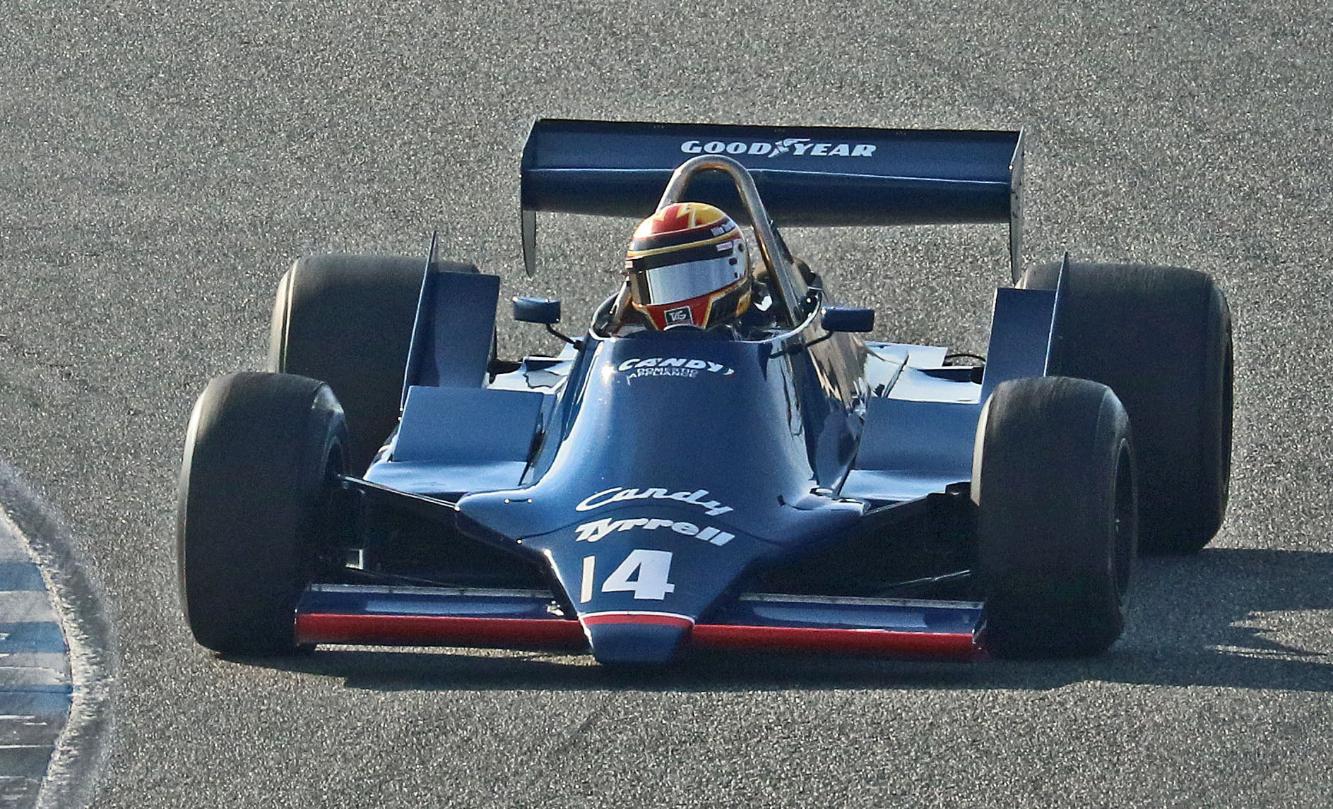 1979 Tyrrell 009 at Laguna Seca