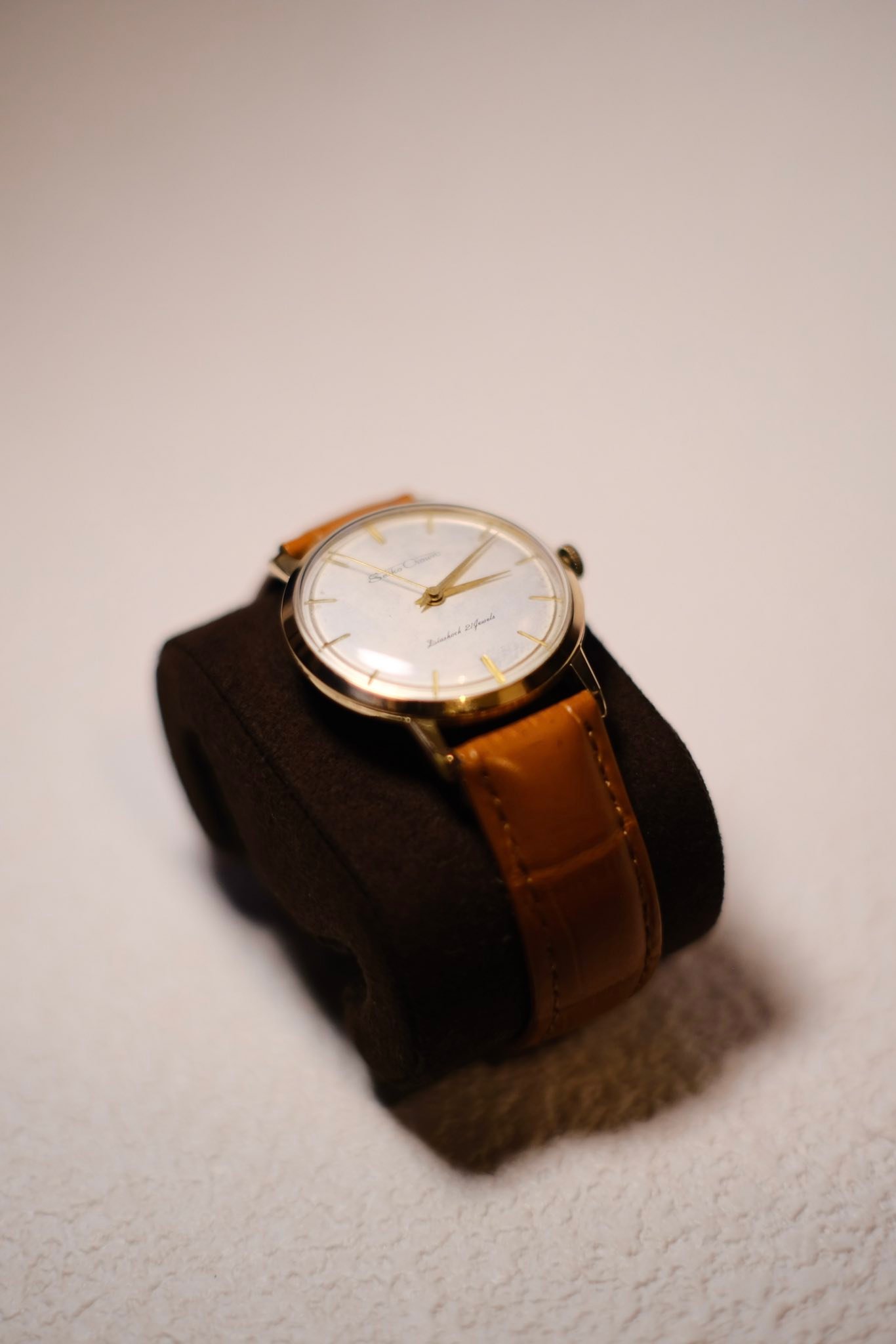 Seiko 21 Jewel Crown —-cal. 560. GF. From Suwa factory. April 1964