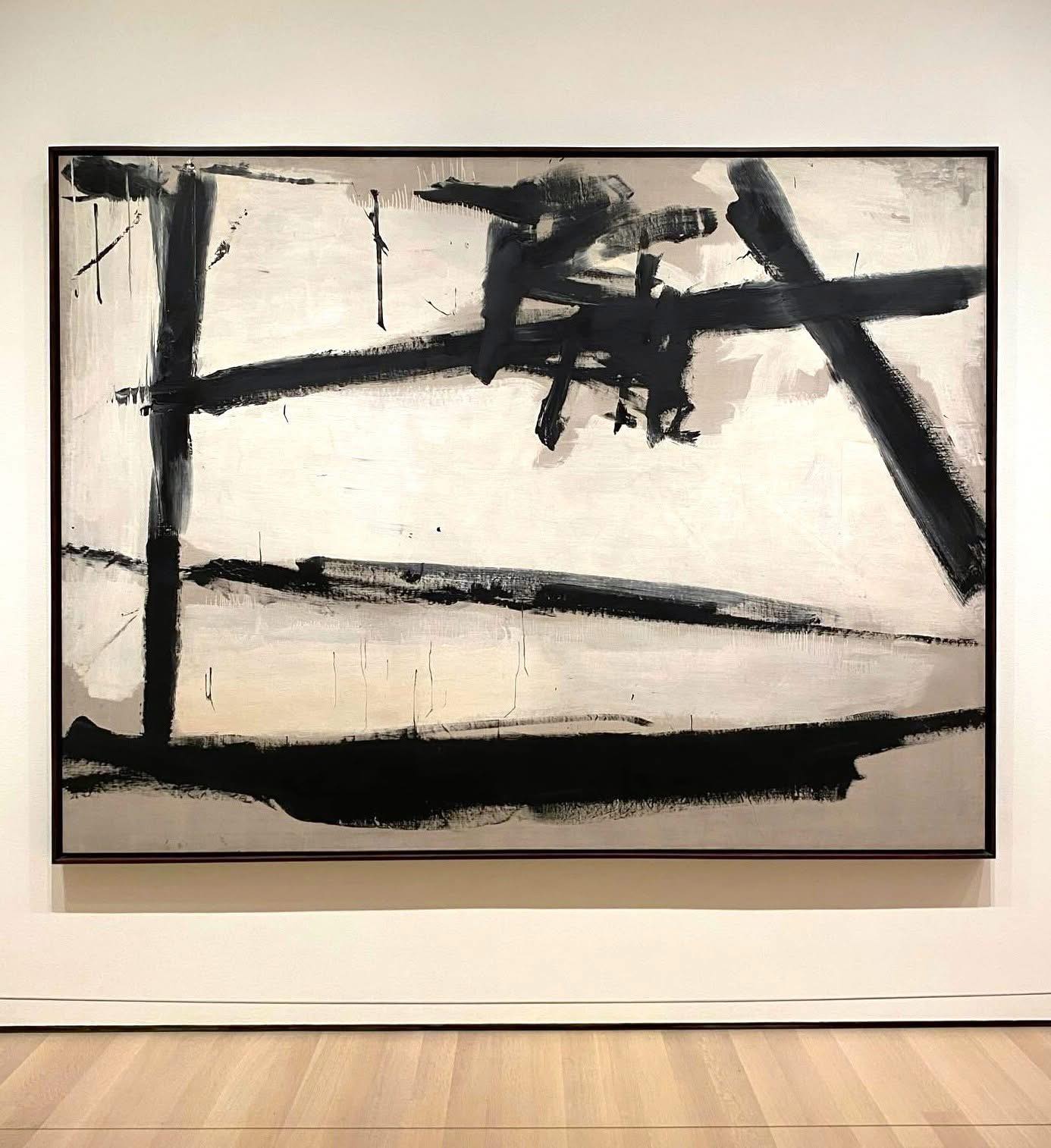 Franz Kline, Painting Number 2, 1954, MoMA, NY