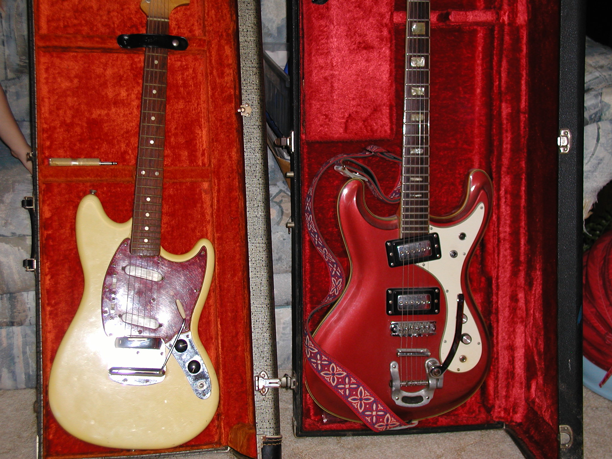 Hi, I'm new to the group. This is my 1965 Fender Mustang. All