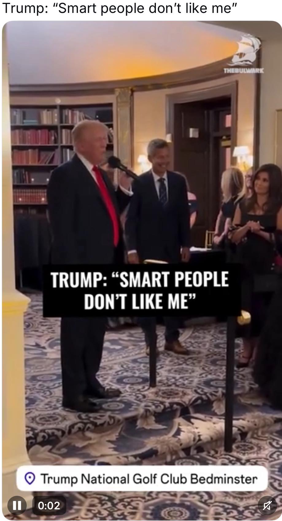 United against Trump 2025 | Yes, Donald. Smart people hate you | Facebook