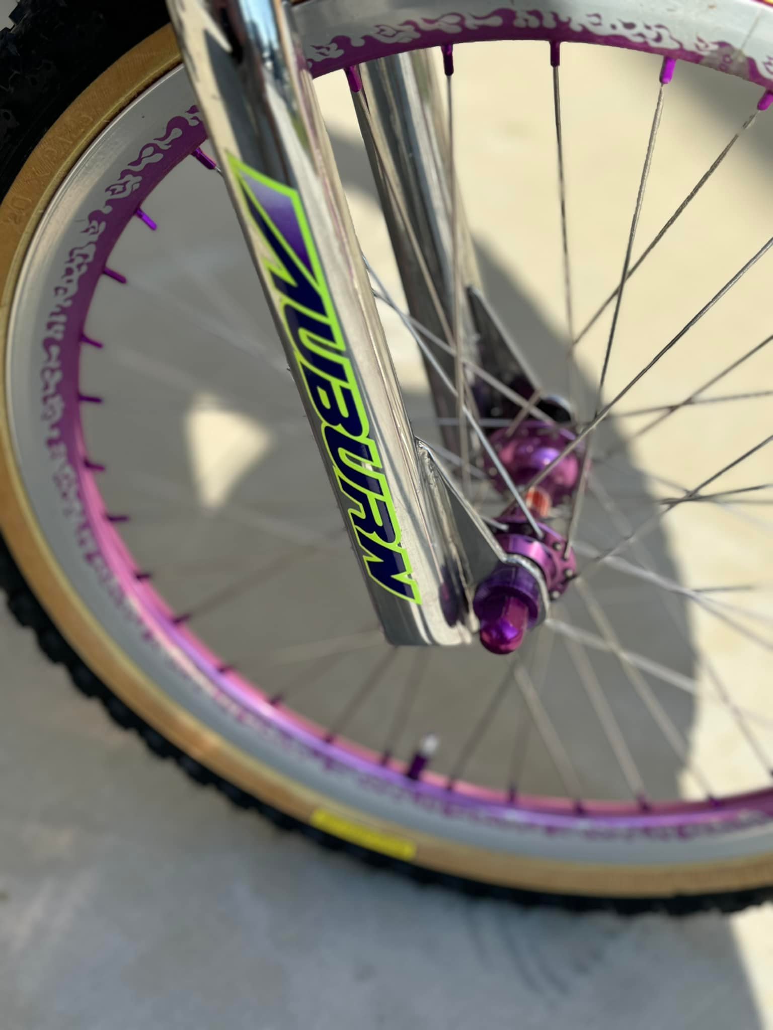 Jeu De Décalcomanies Pour BMX Auburn CR20R / CR20RX 1995-1996 - Neuf En Vinyle Transparent