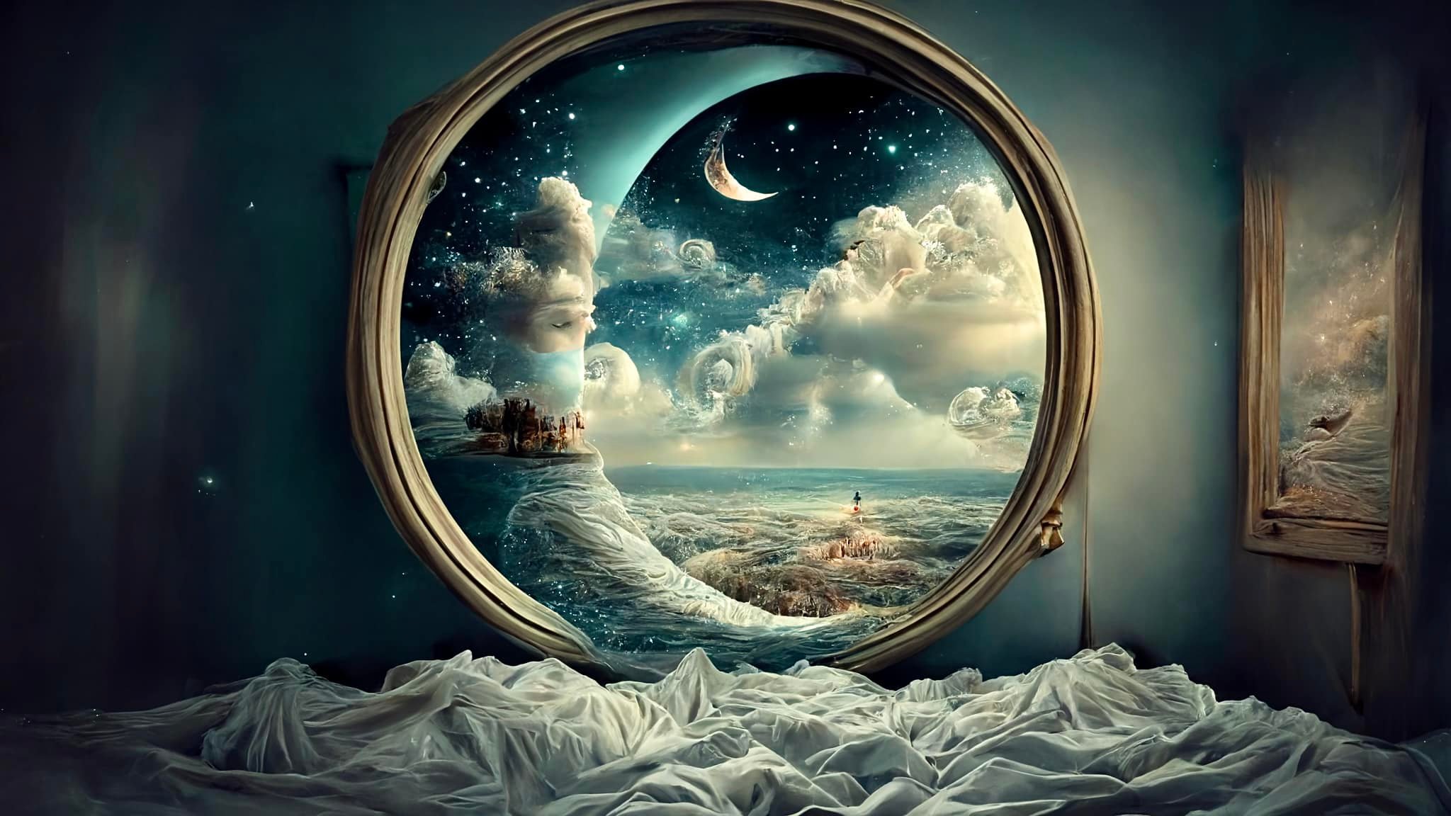 DREAMING Creating images with MJ is like dreaming: all the