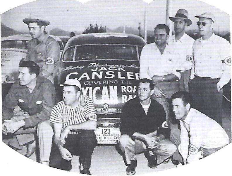 Nascar team at 1950 Carrera Panamerican race