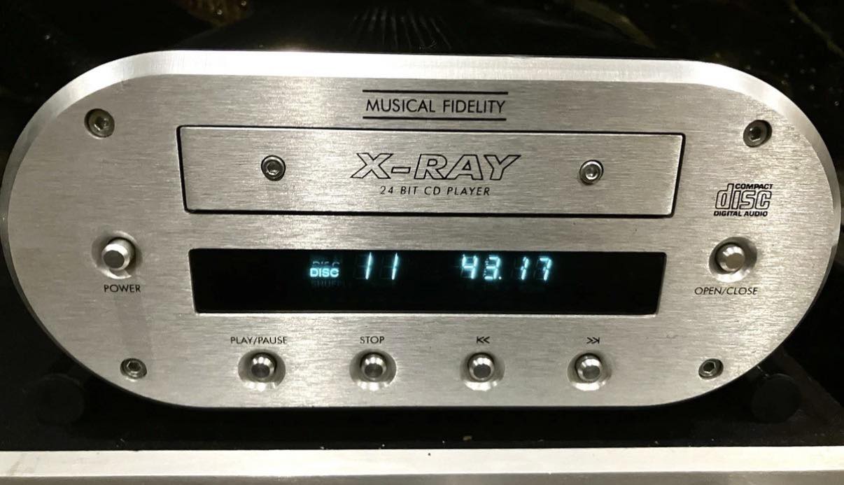 Musical Fidelity X-Ray CD player sounds amazing
