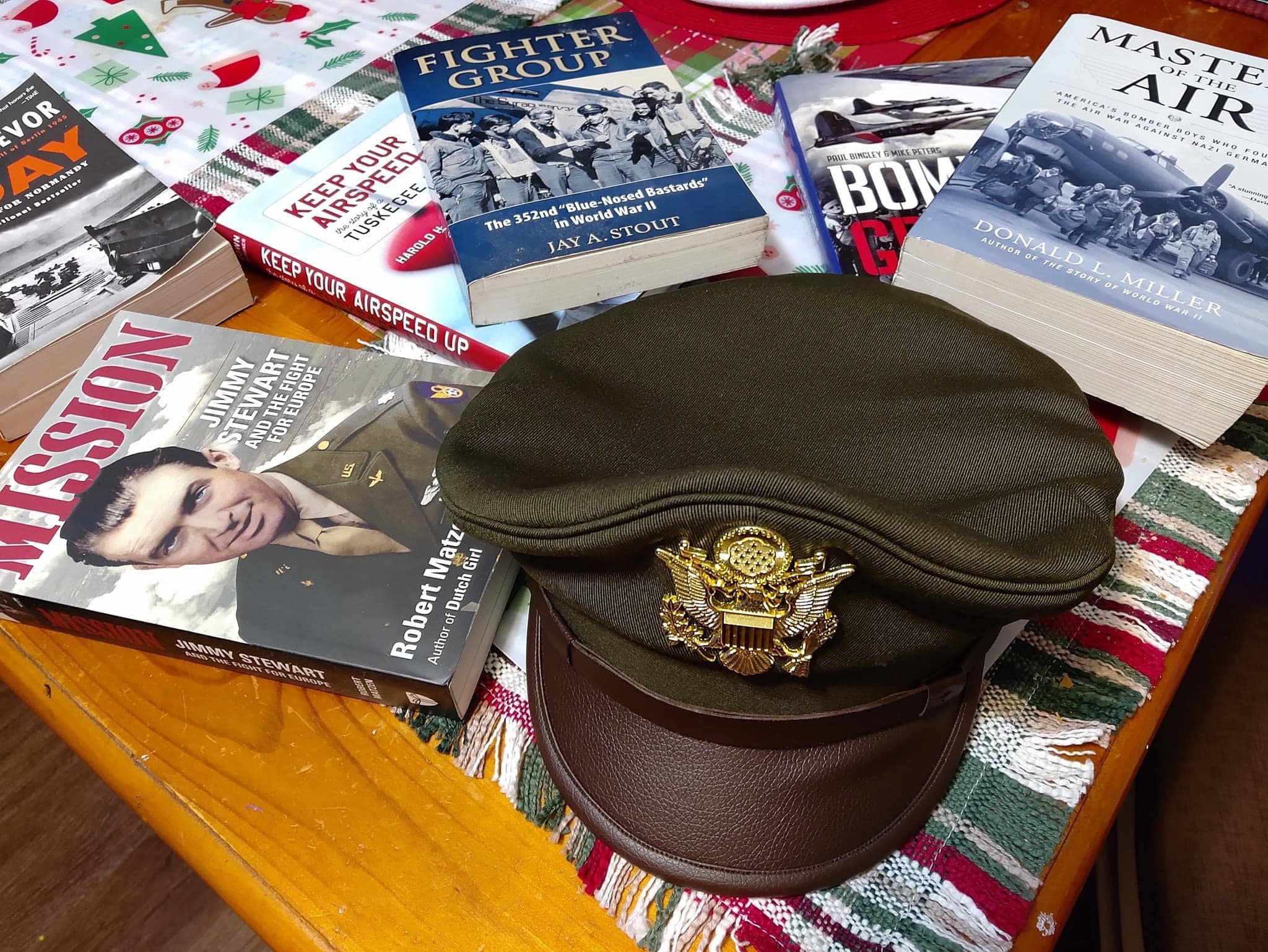 USAFF Officers Crusher Cap for Reenacting