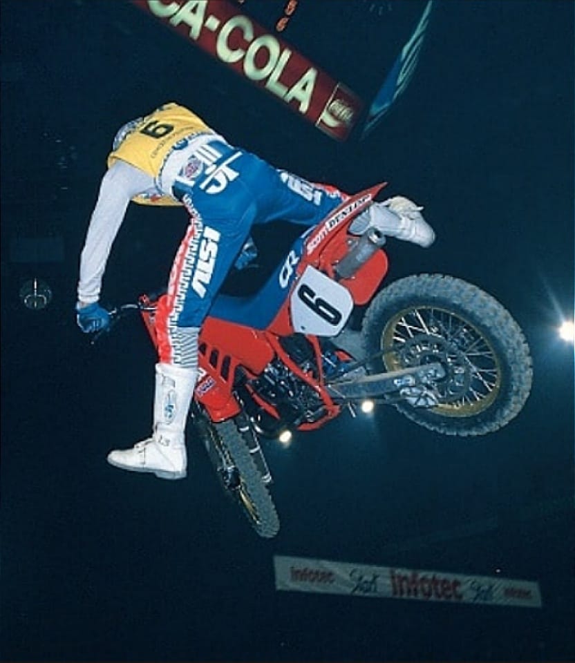 David Bailey's stylish motocross racing in 1983