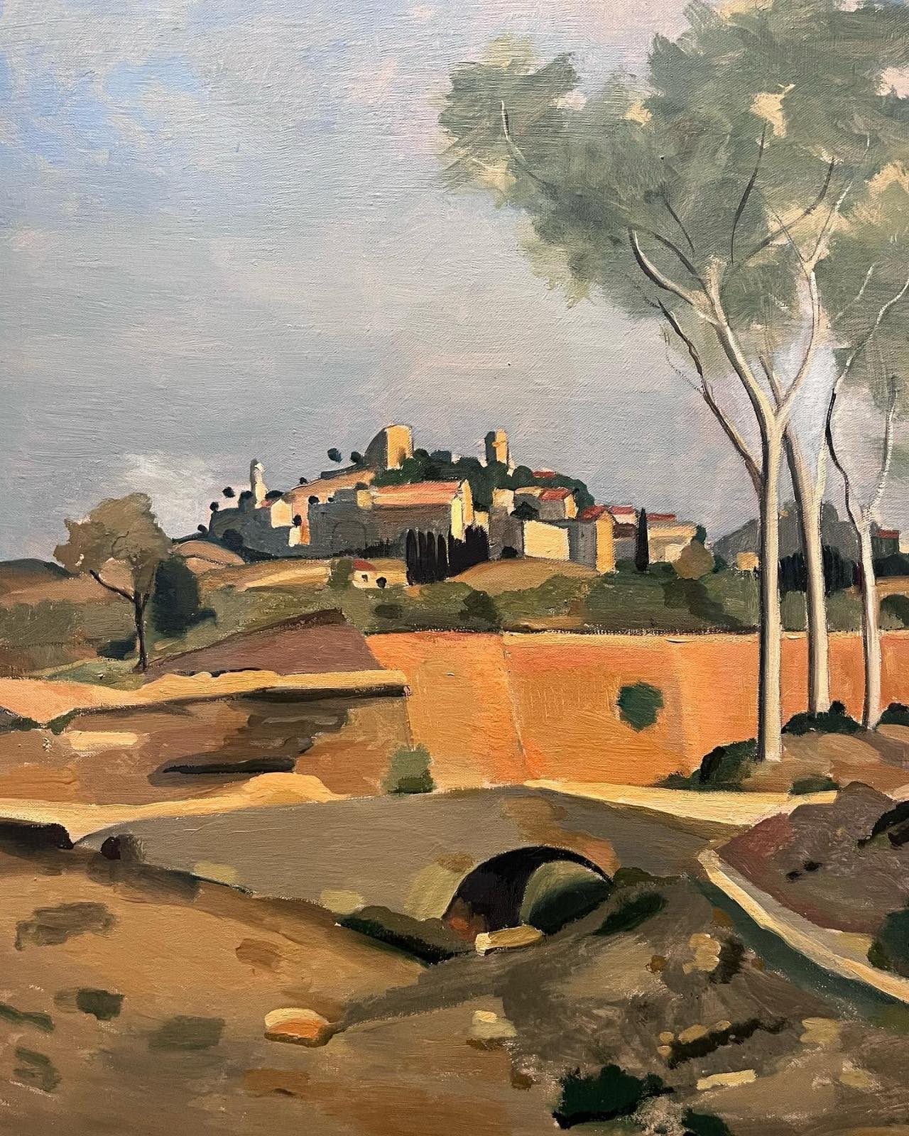 Andre Derain, Midi Landscape, detail, 1930s, Musée de l'Orangerie