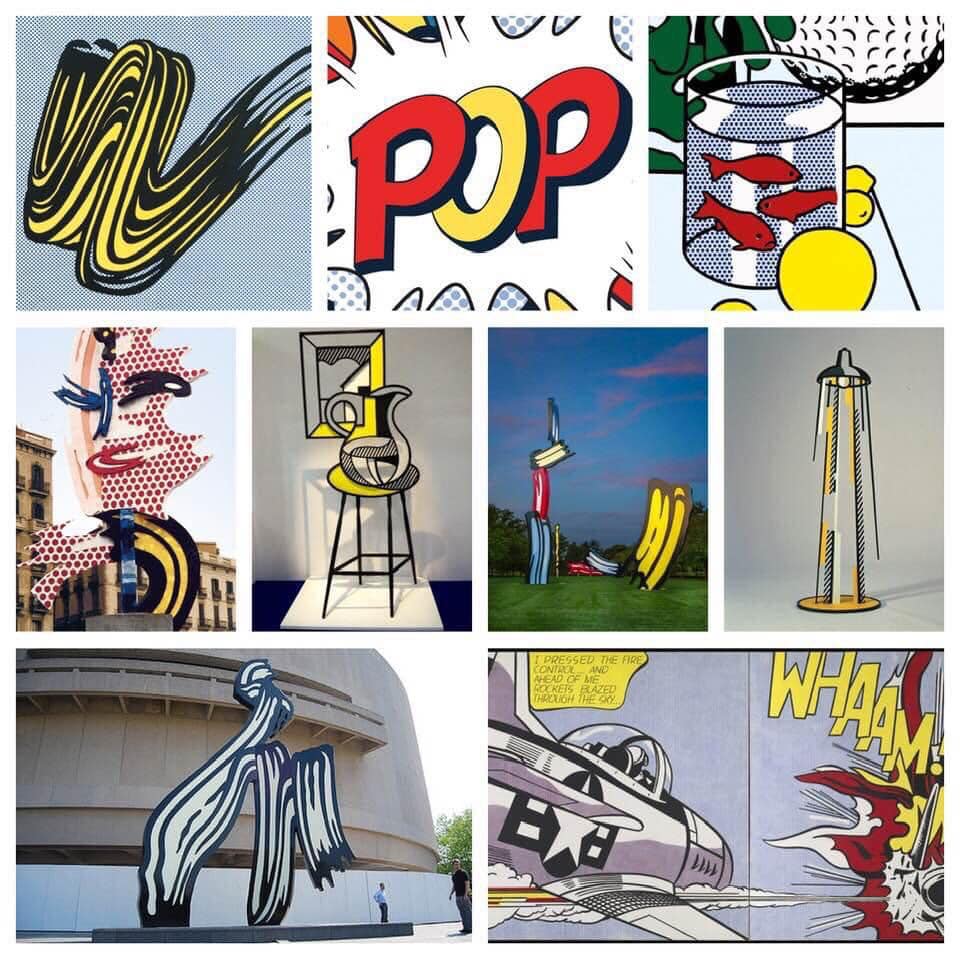 T-shirt Pop Art Lichtenstein Roy - As I Opened Fire, édition Limitée Fait Main