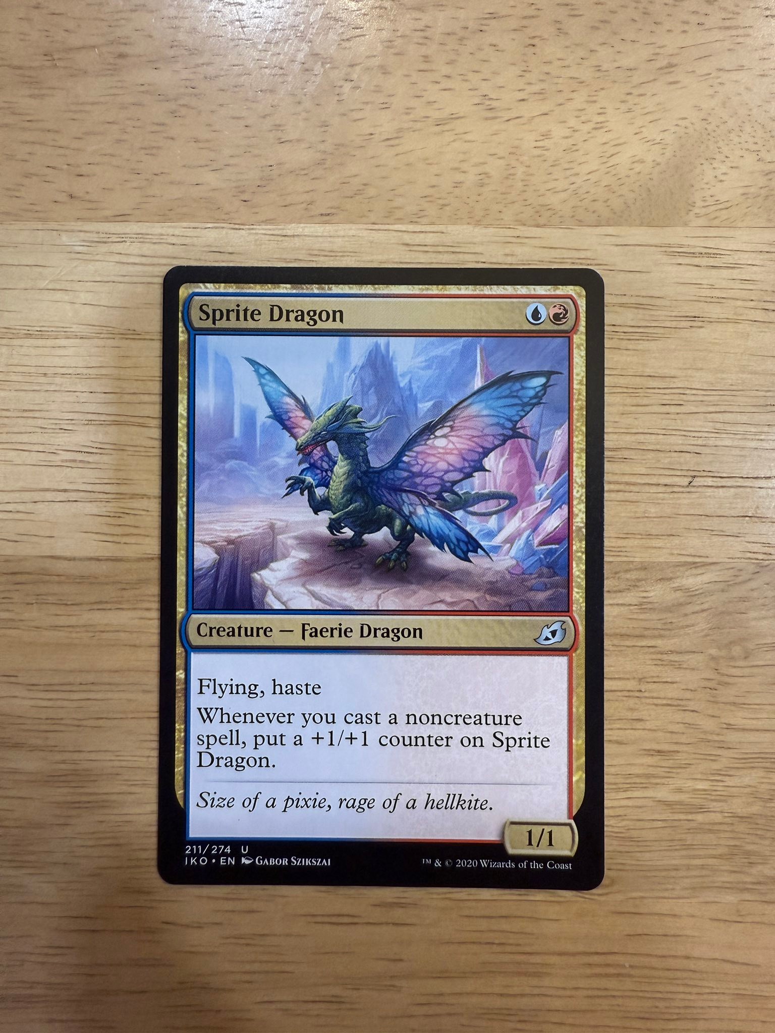 Shark Typhoon 067/274 - Rare MTG Ikoria Card - Near Mint Condition
