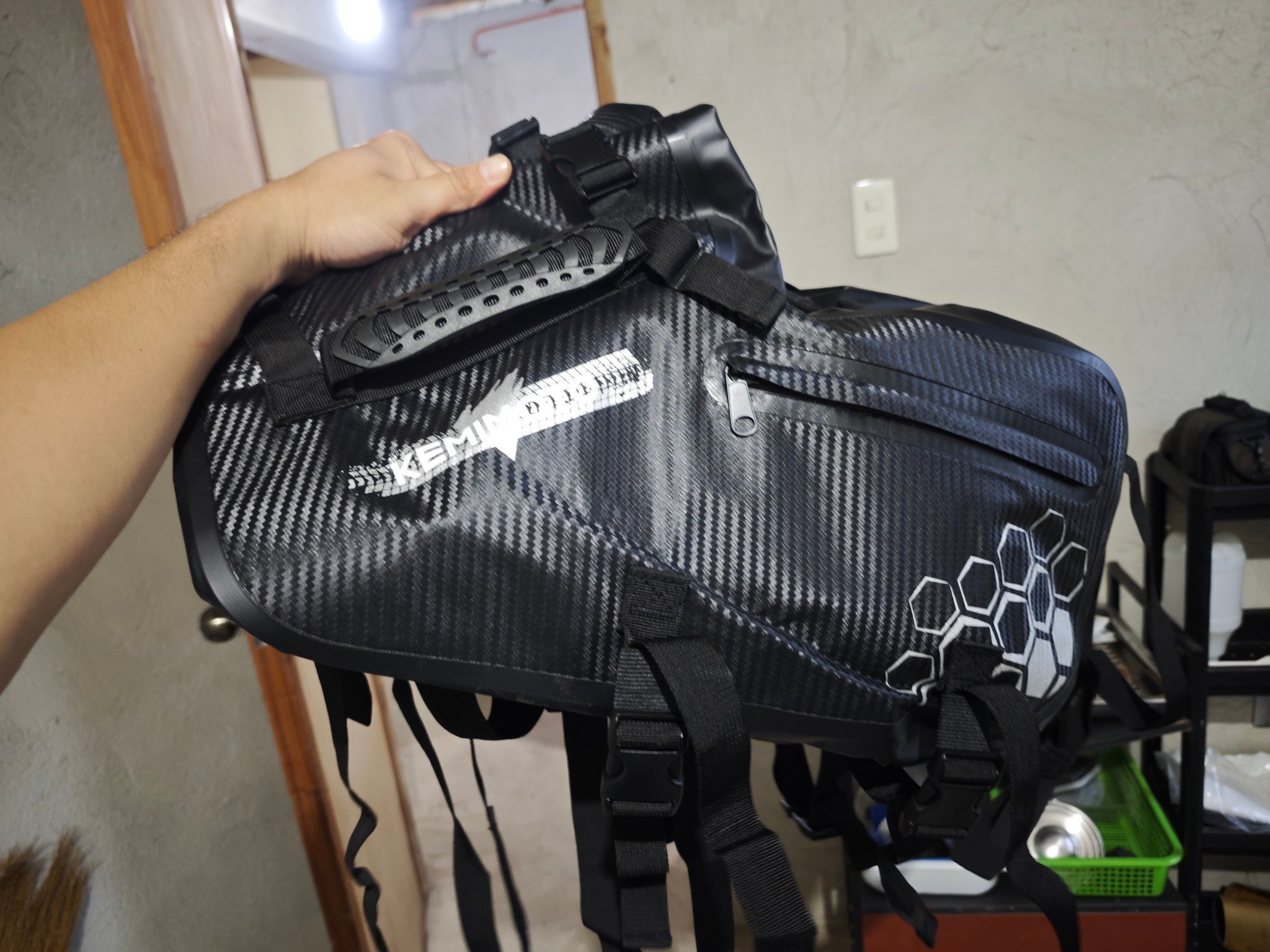 Rhinowalk bag review for long motorcycle rides