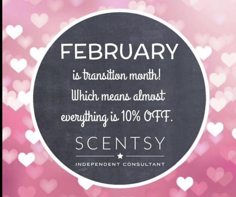 Pam’s February Transition Sale Scentsy Party | Facebook