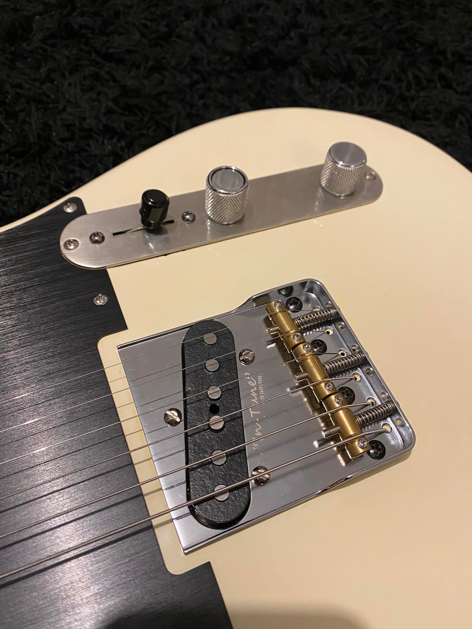 Fender '69 Thinline Mexico modifications