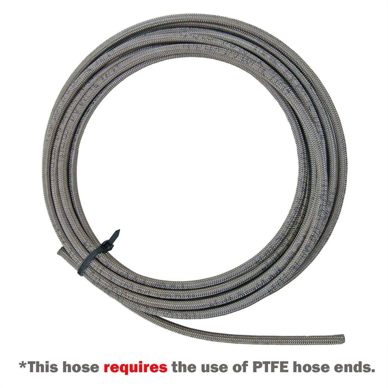 Allstar Performance ALL46420-18 Braided Stainless Steel Brake Line, 18 in. - 4 AN | 0848238049169 | ALL4642018