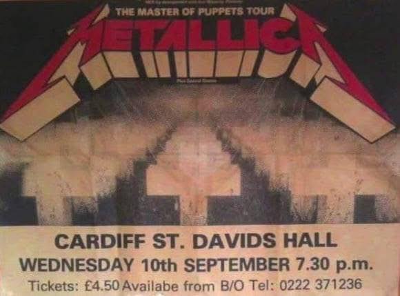 Metallica starts Damage Inc tour in Europe