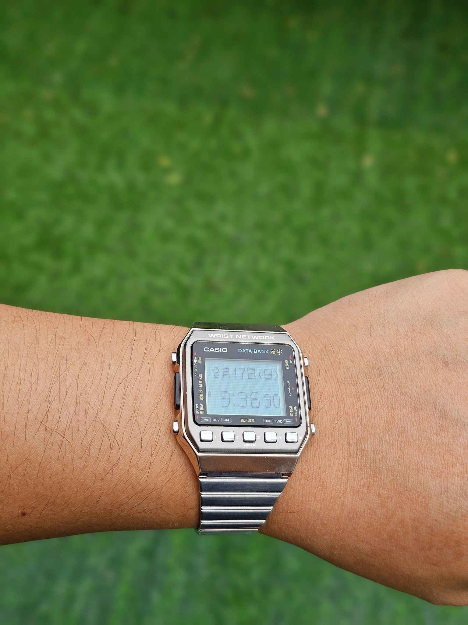 CASIO データバンク WRIST NETWORK 漢字 デジタル腕時計 1990s