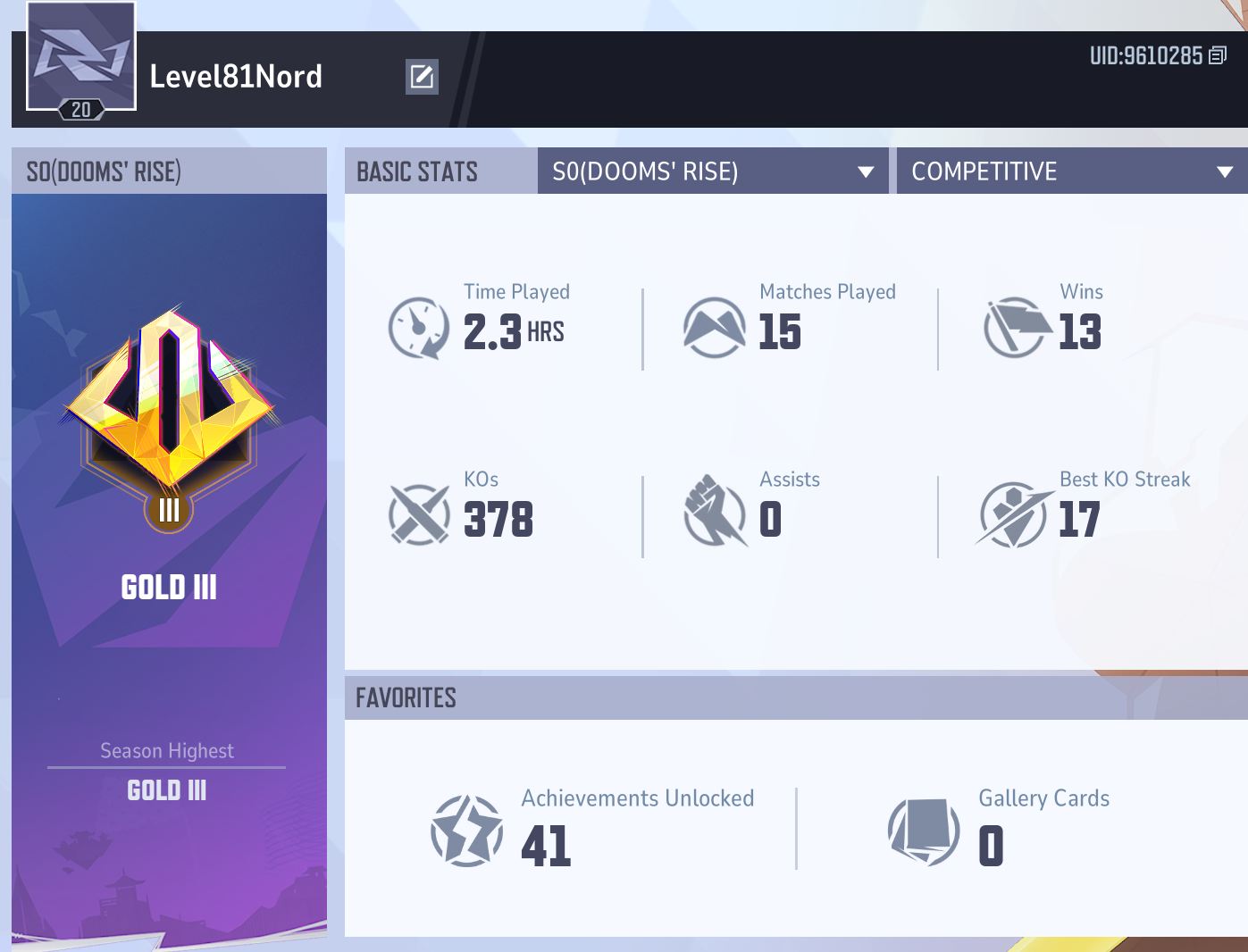 MARVEL RIVALS | These are my stats currently in competitive right now ...