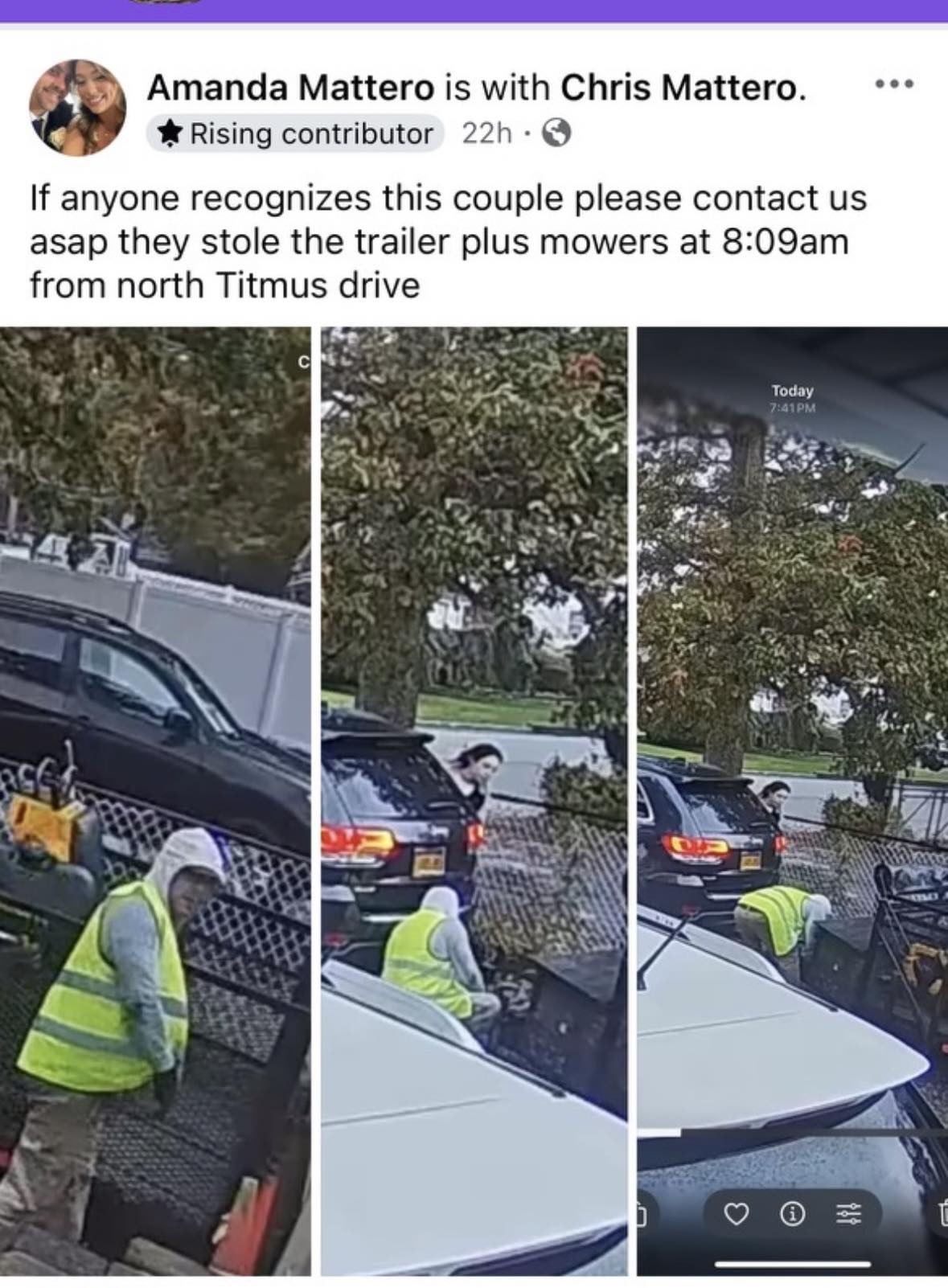 Please contact SCPD if any one recognize these two | Facebook
