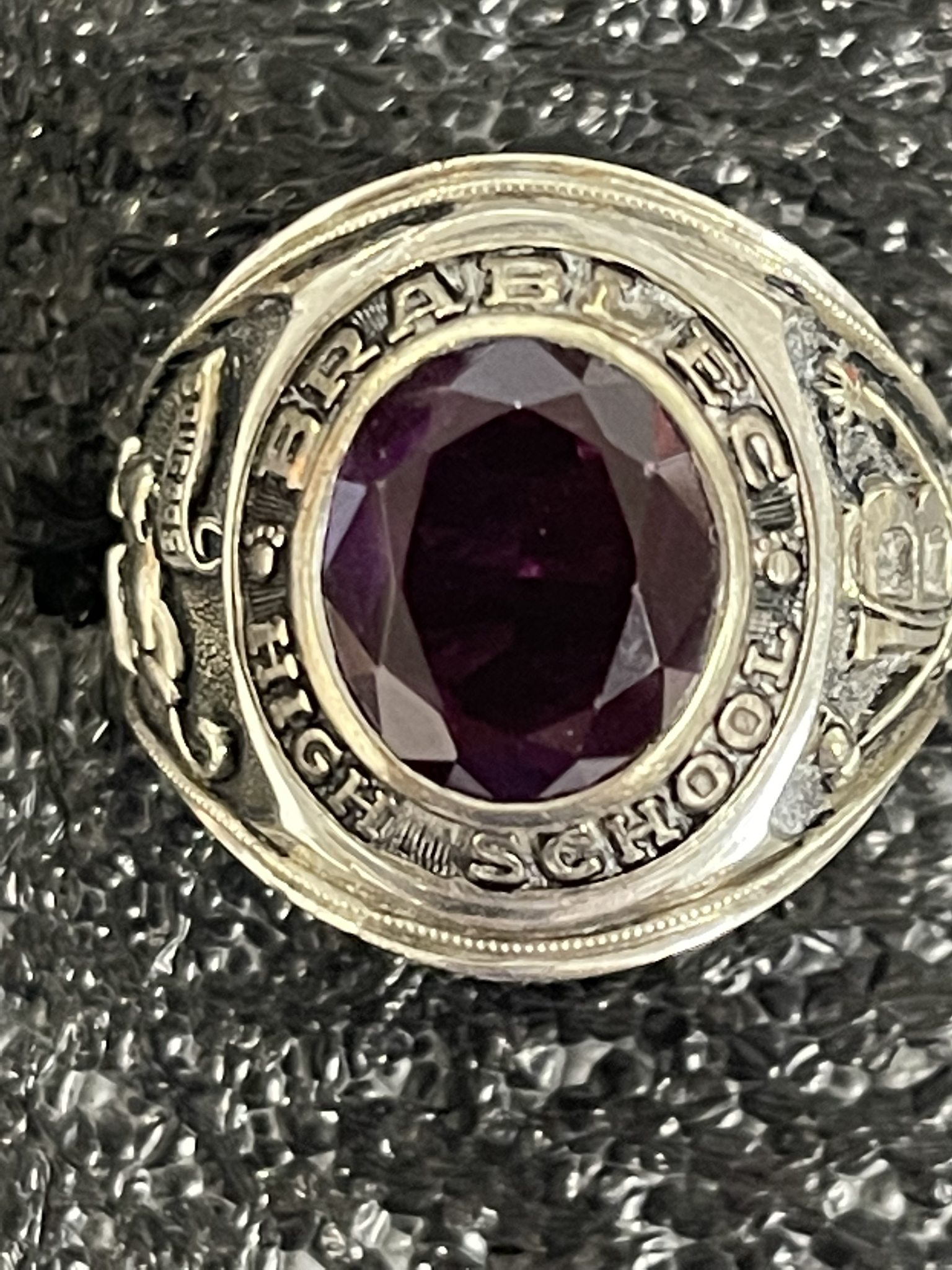 Another class ring found by a metal detector!! We think it is a 