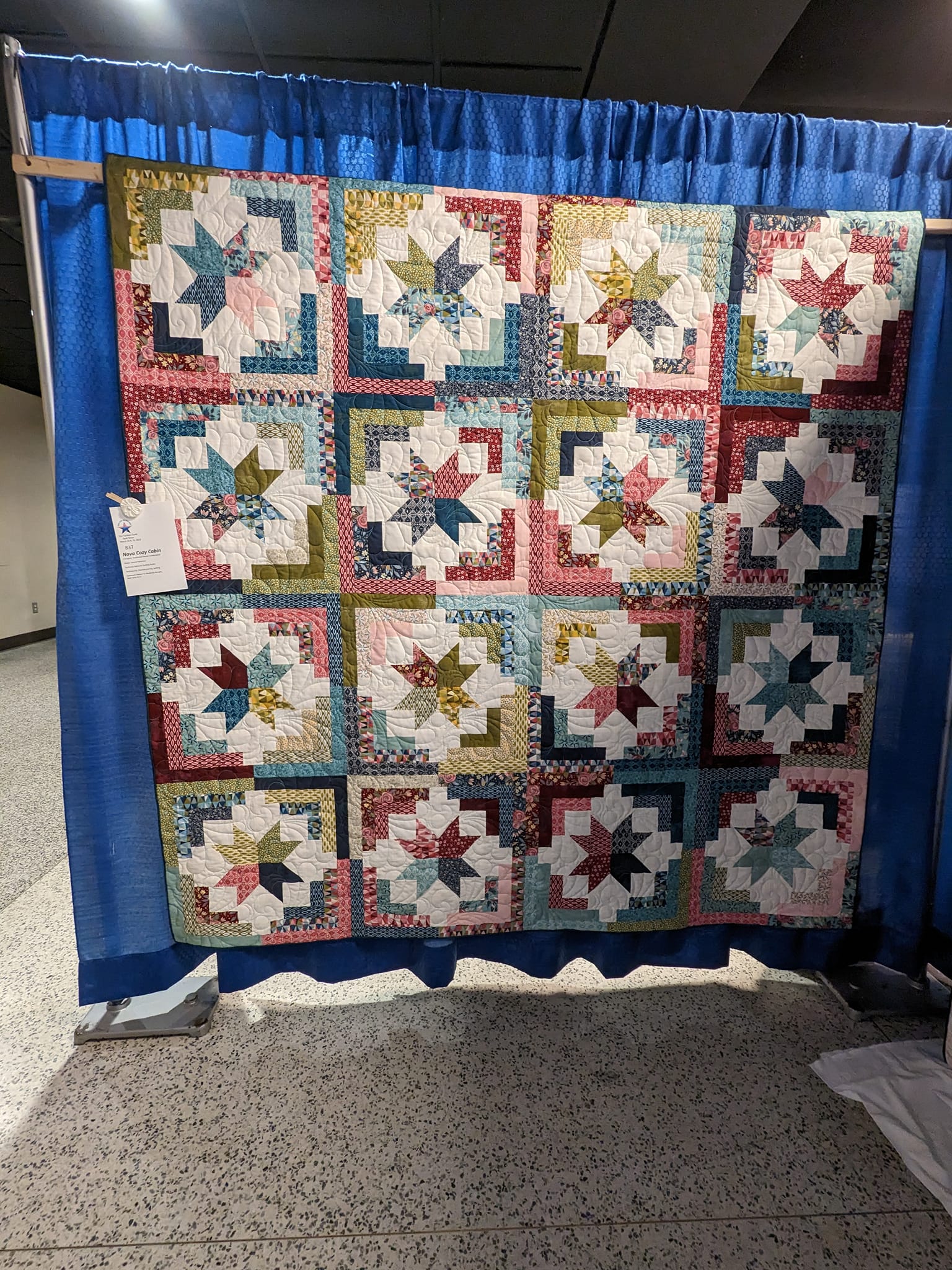 Judged quilts and bed turning photos from show
