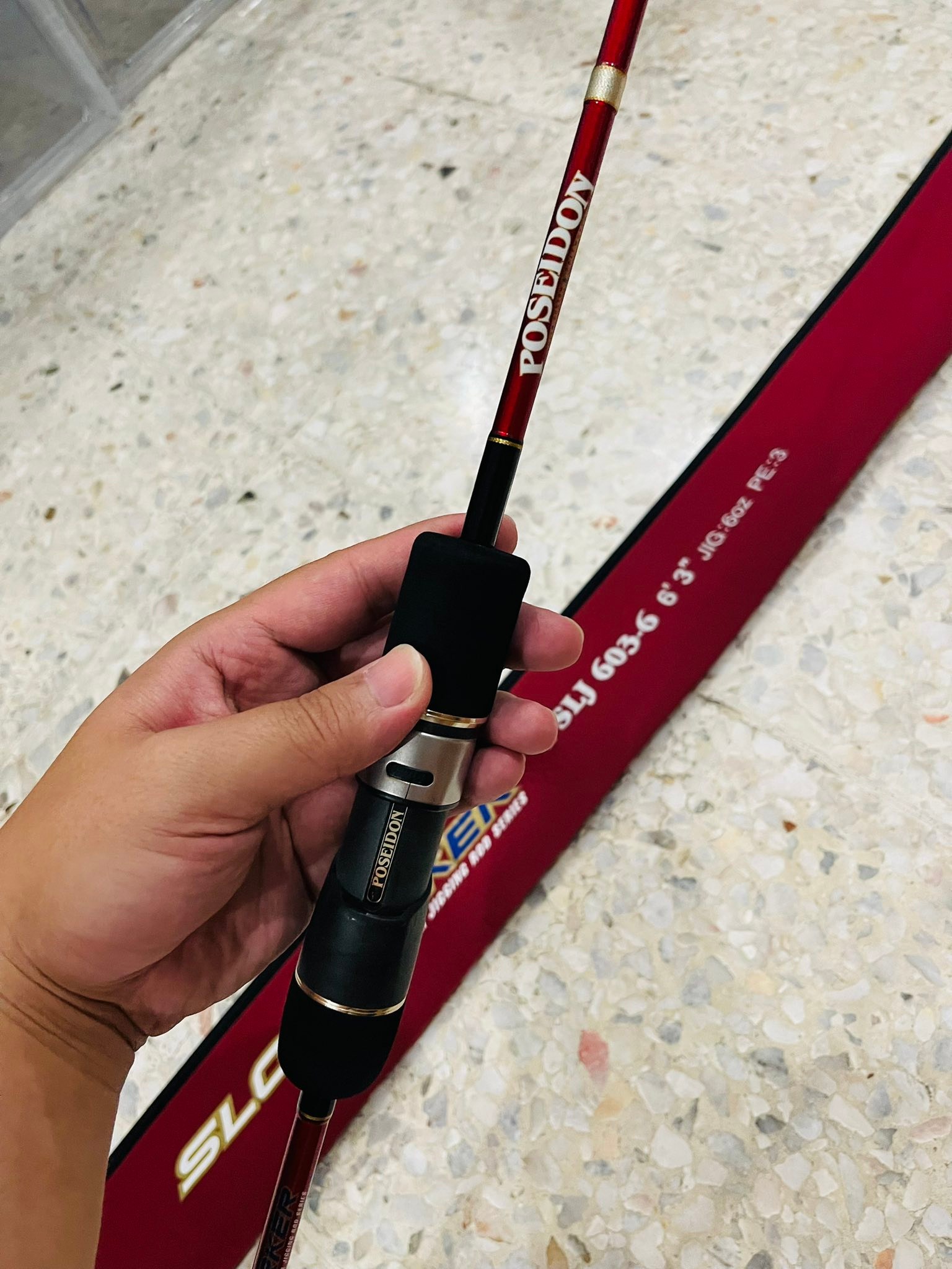 Evergreen Poseidon Slow Jerker 603-6 fishing rod