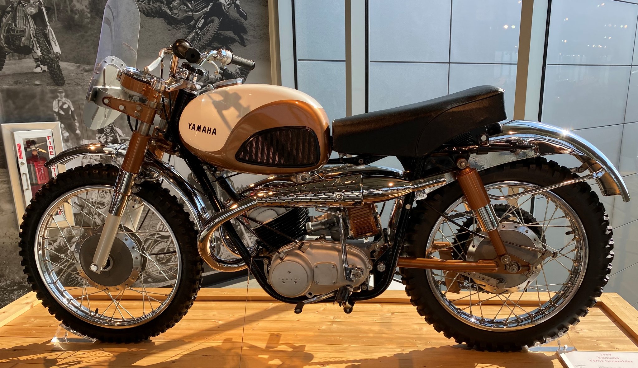 In 1959, Yamaha's YDS1 created history by becoming the first