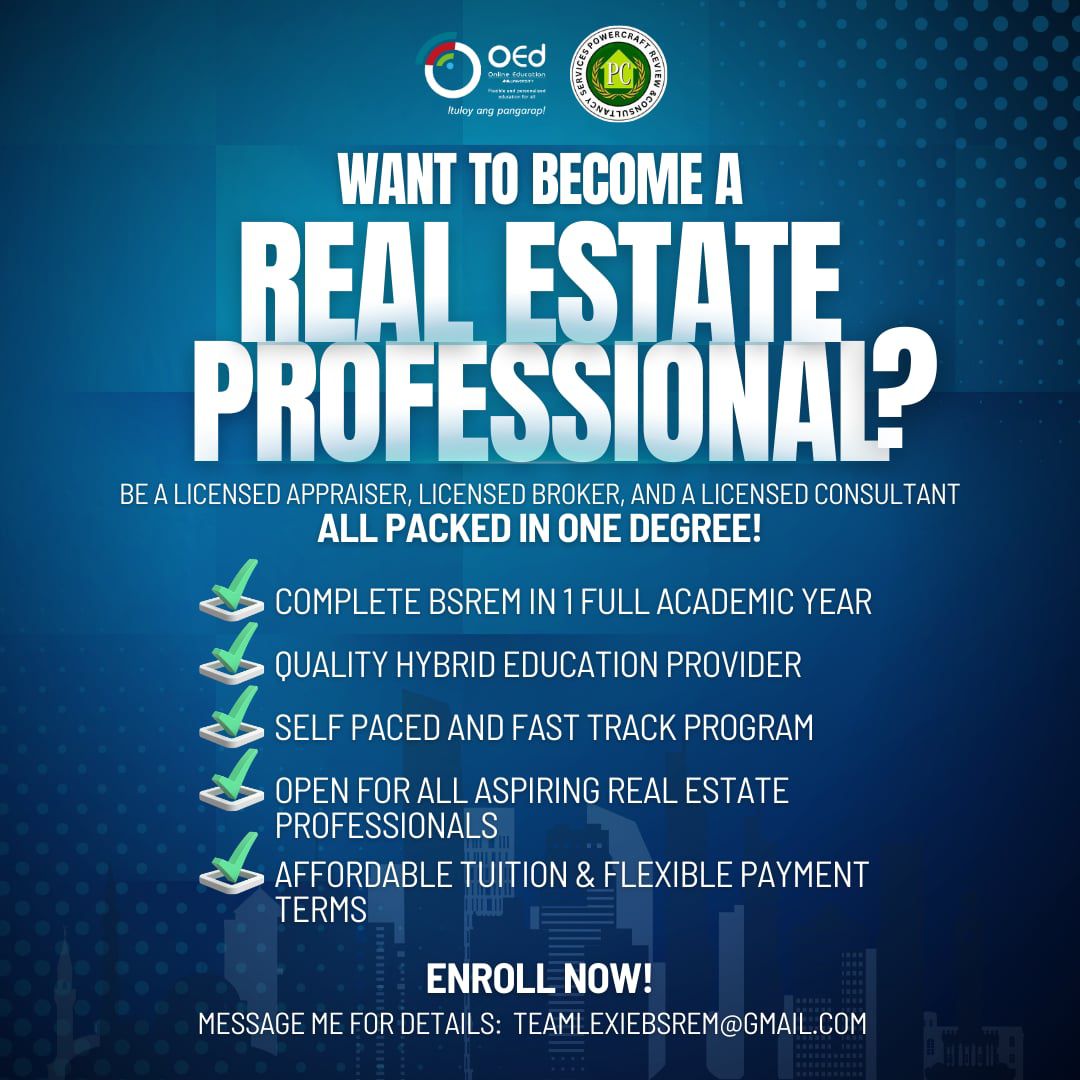 Bachelor of Science in Real Estate Management (BSREM) Students ...