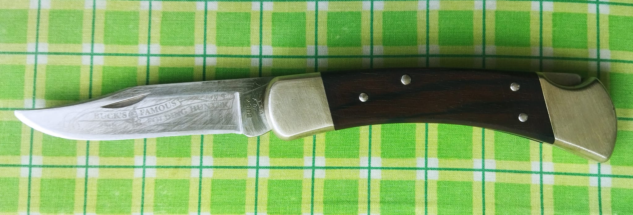 Buck 110v knife 25th anniversary edition