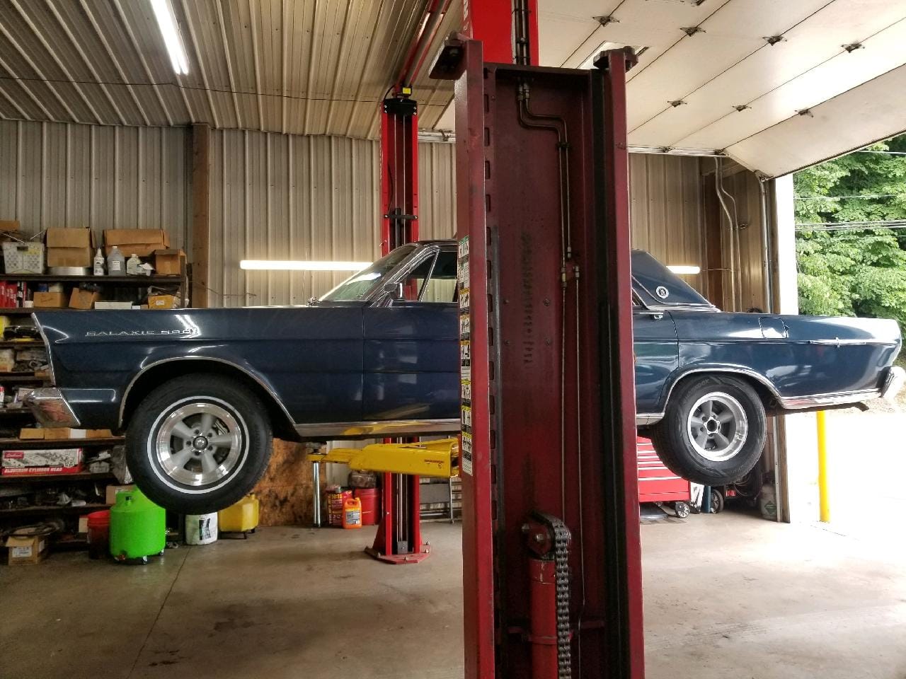 Removing rear seats in a 1964 Galaxie 500 4-door