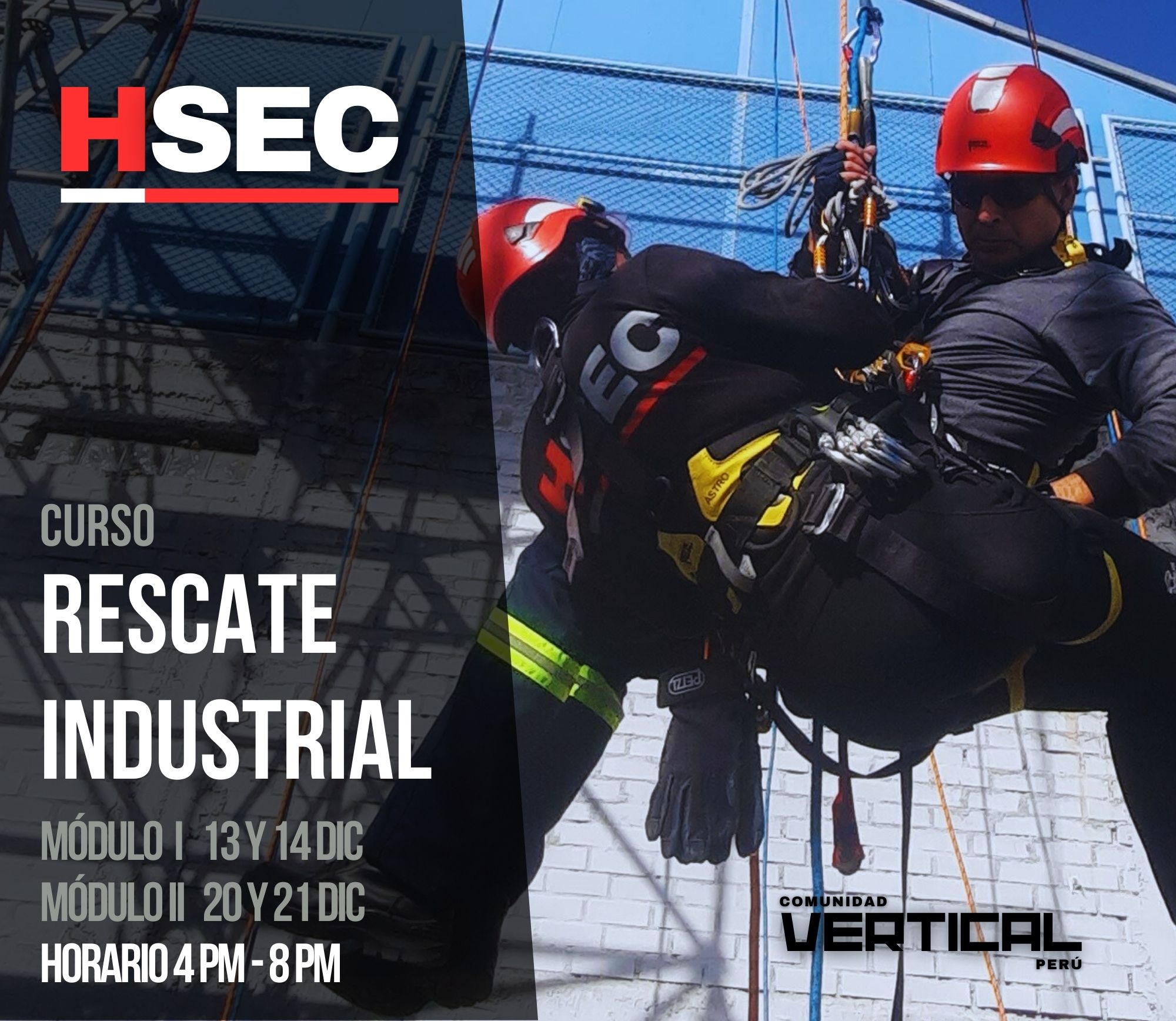 HSEC PERÚ - 🔥 ¡Nuevo Curso de Rescate Industrial en HSEC... | Facebook
