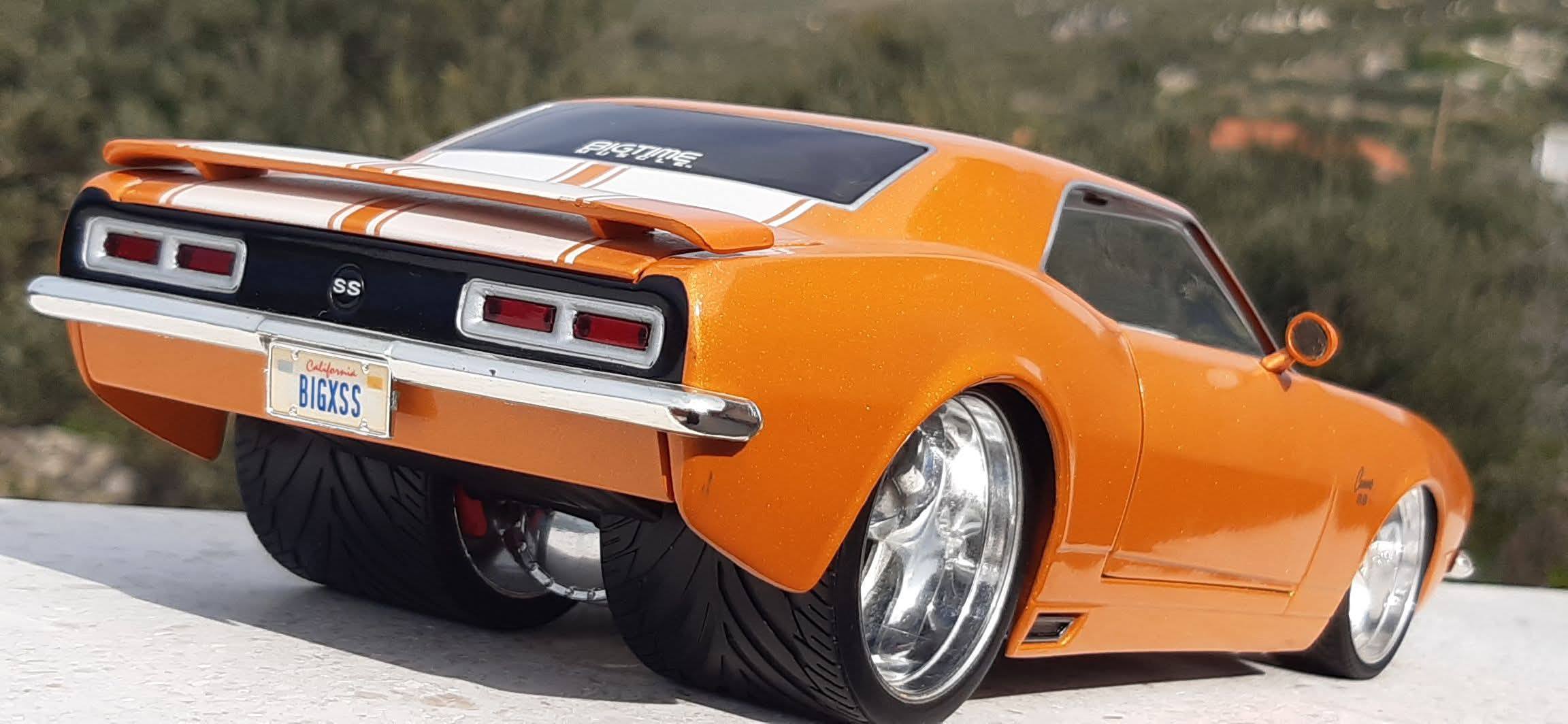 ミニカー 1968 CHEVROLET CAMARO DUB CITY 1/18 JADA DUB CITY 1968