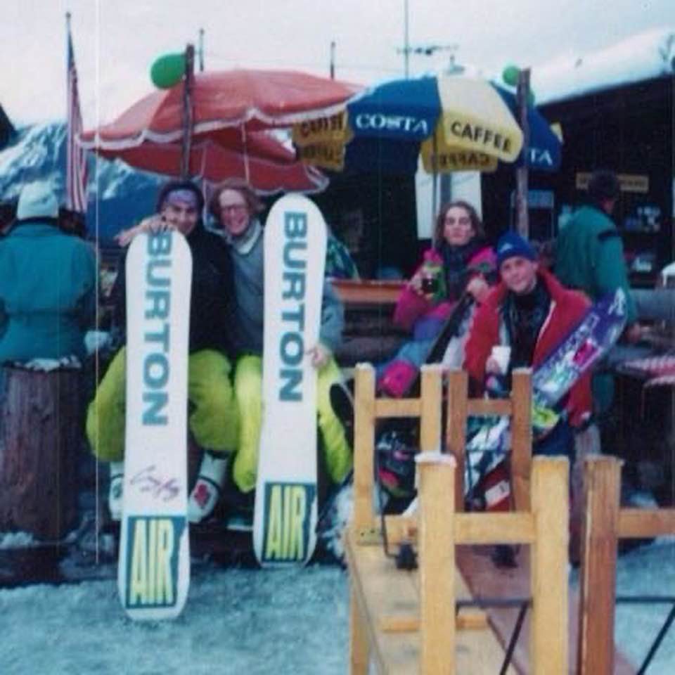 Vintage 1989/90 Burton Air snowboard