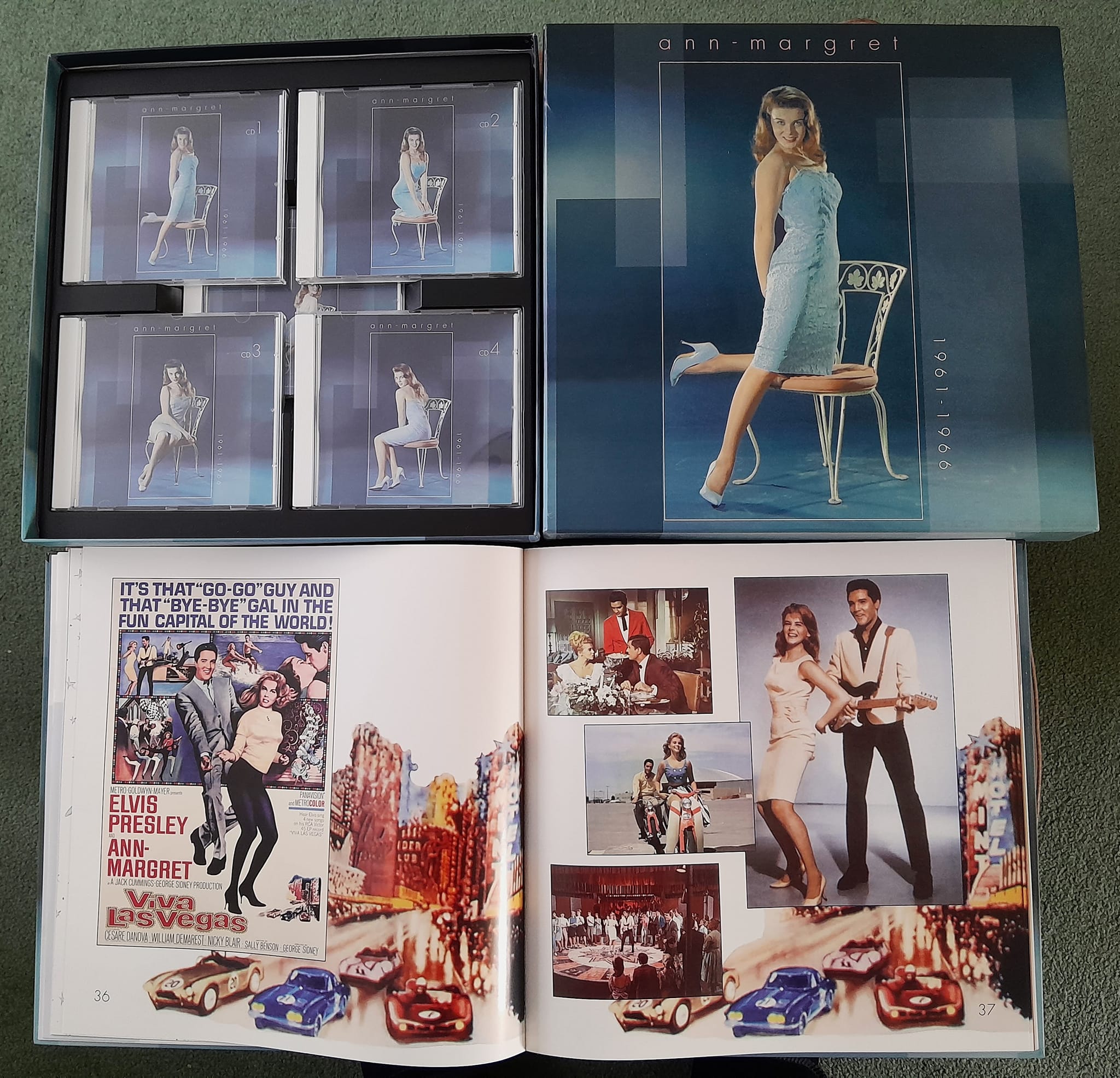 Ann-Margret 5 CD set with hardback book from Bear Family