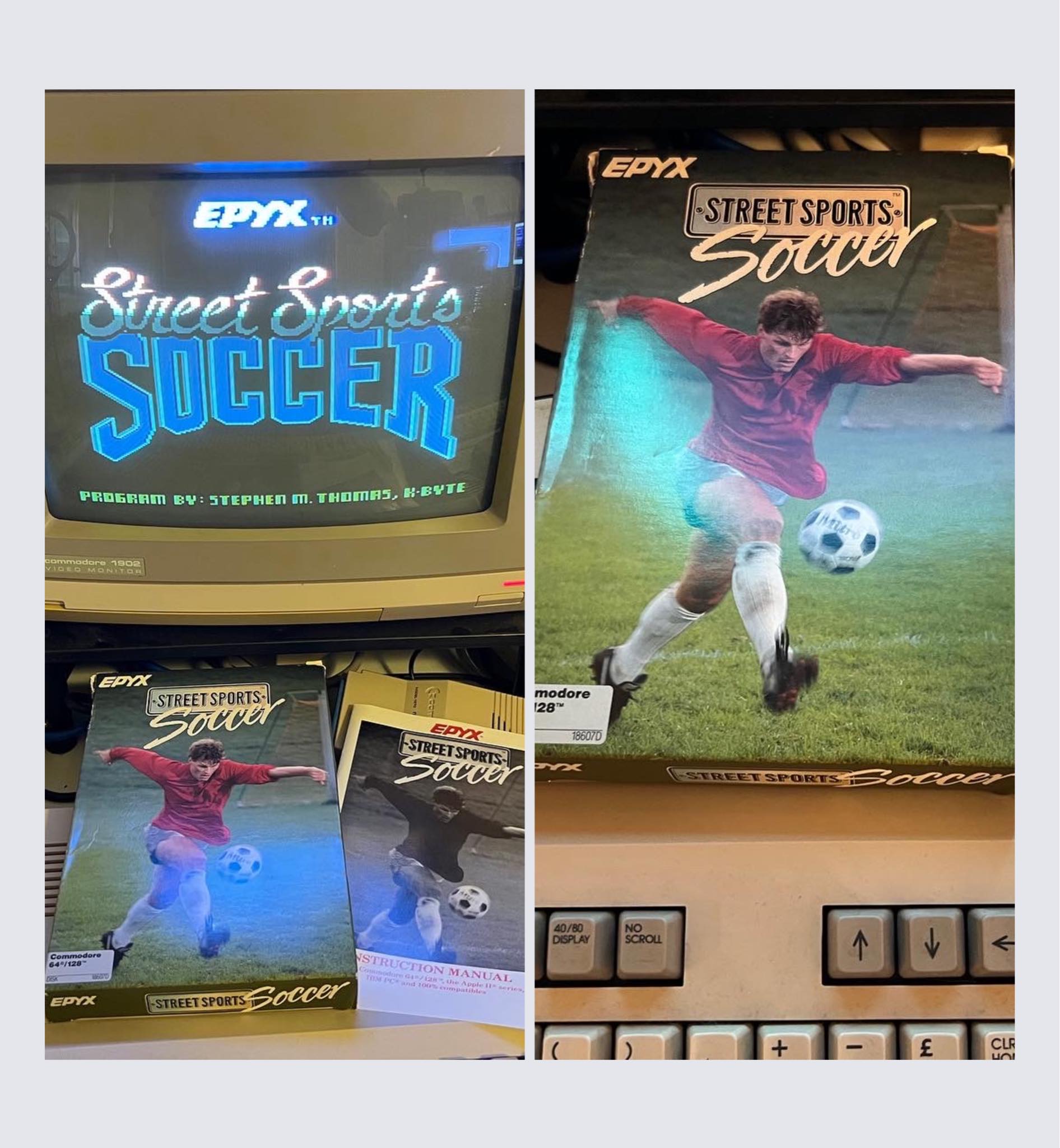 Summer Games II per C64. Epyx anno 1985.