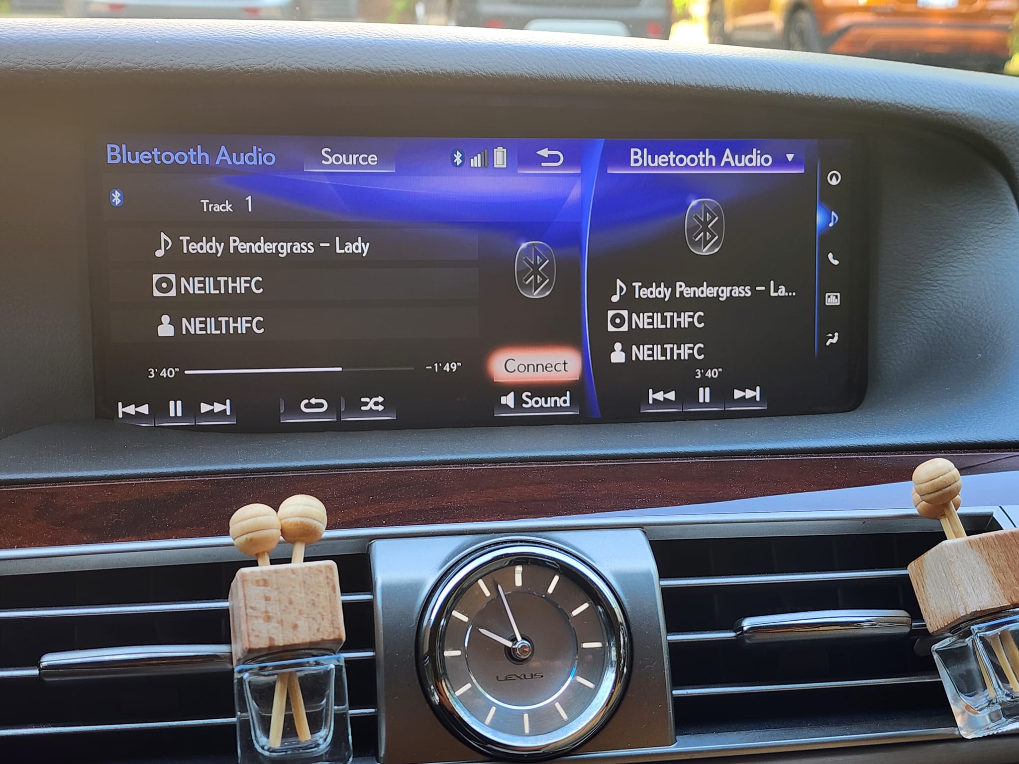 Enjoying Mark Levinson sound in Lexus LS460