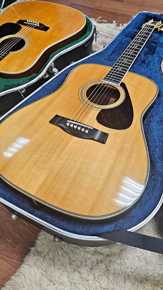 1976 yamaha l-8 vintage guitar