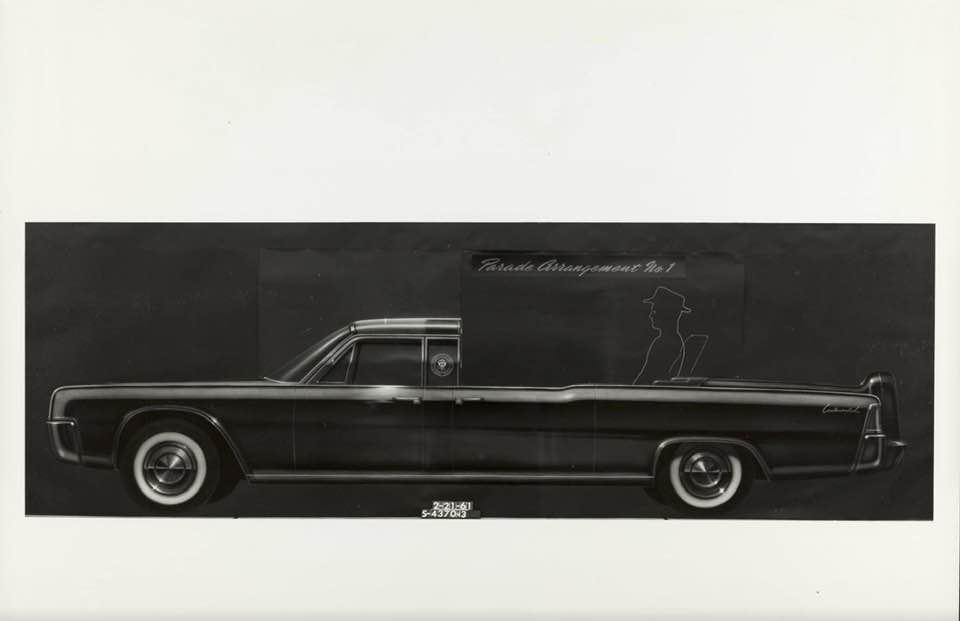 1961 Presidential Lincoln Continental X100 limousine
