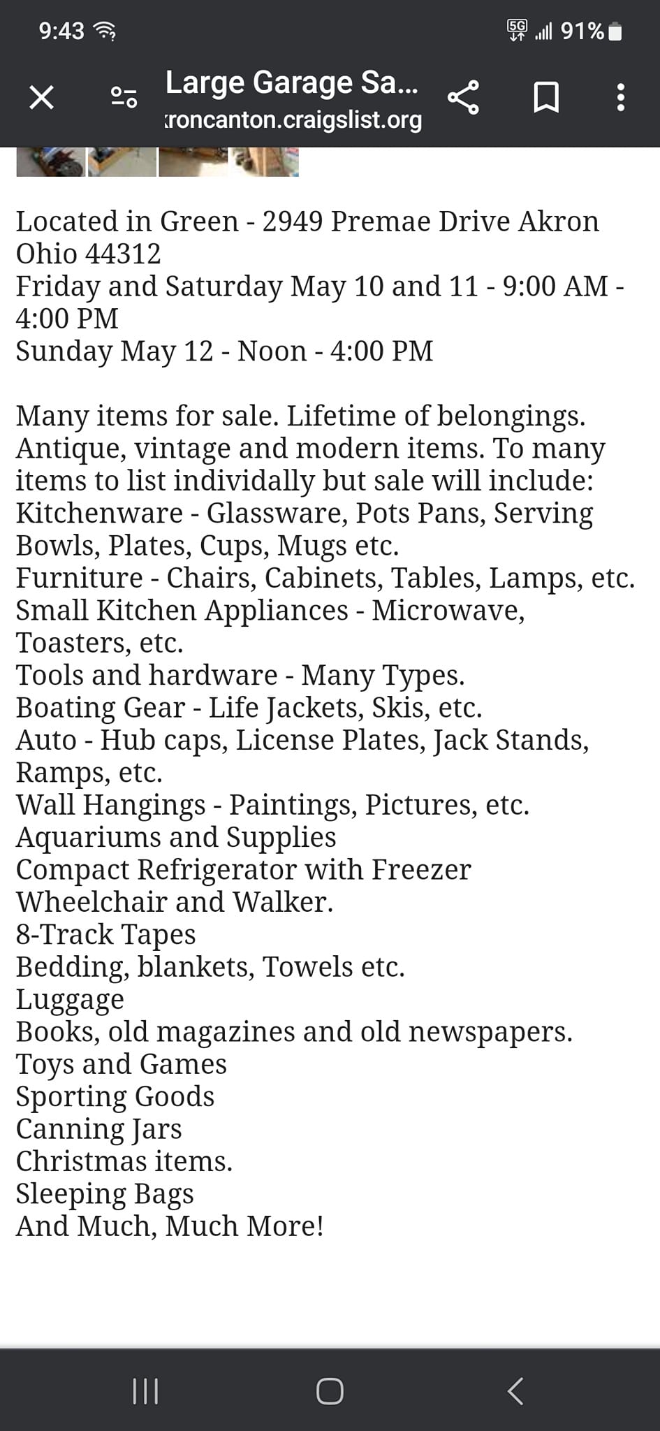 ATTENTION BARGAIN HUNTERS! This is a list of weekend sales you'll