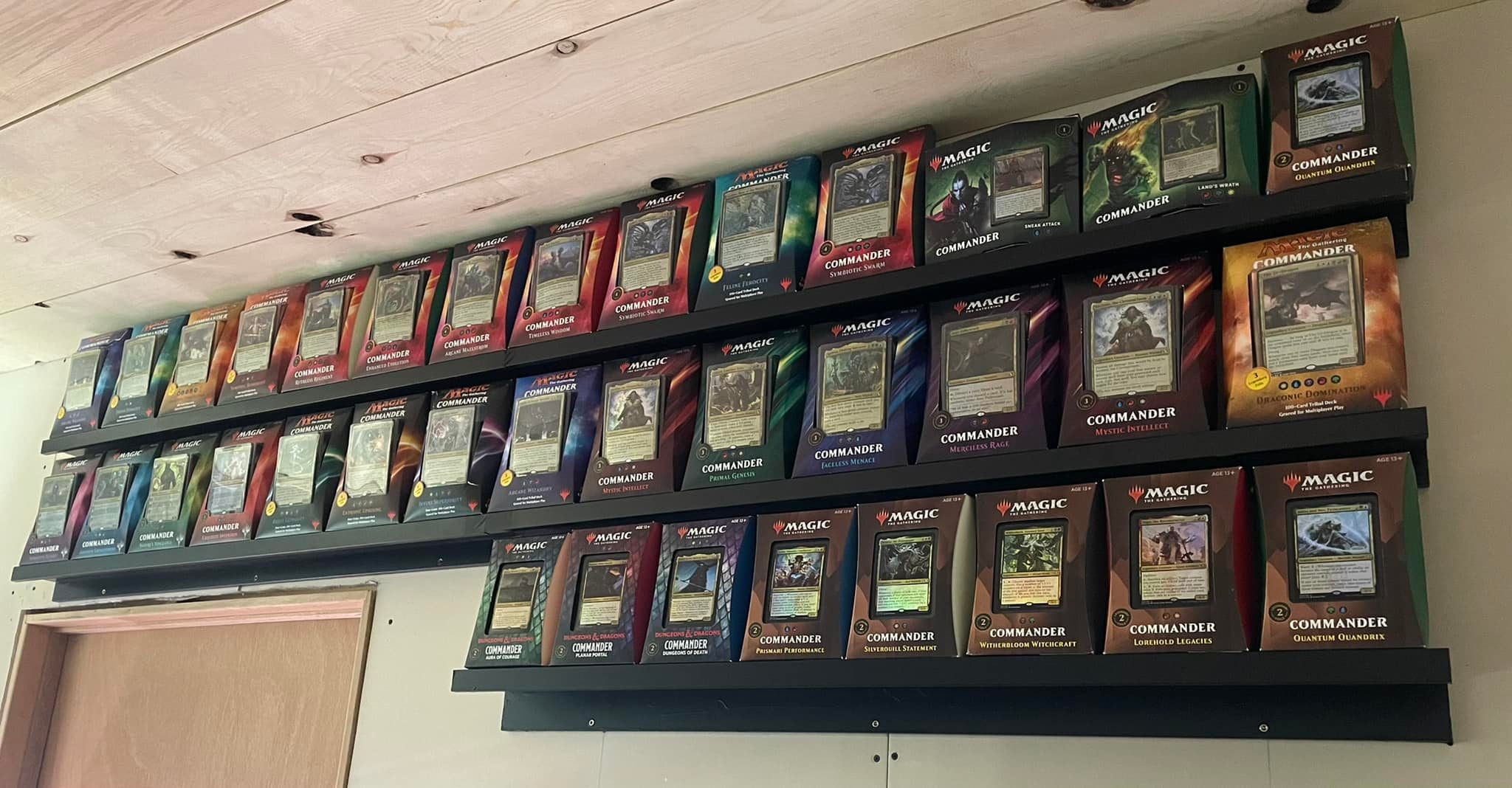 mtg card storage ideas Ultra Pro DIY Storage Shelf for Magic: