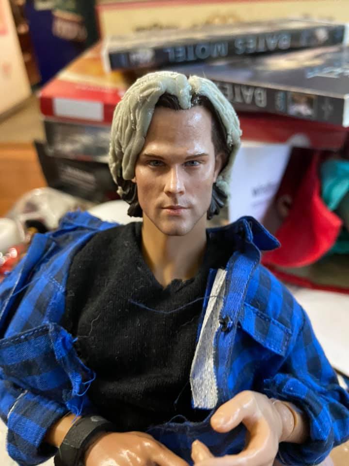 Figurina In Miniatura Sam Dean Winchester - Resina 1:43 Per Diorami - Nuova 2024 - Foto 4