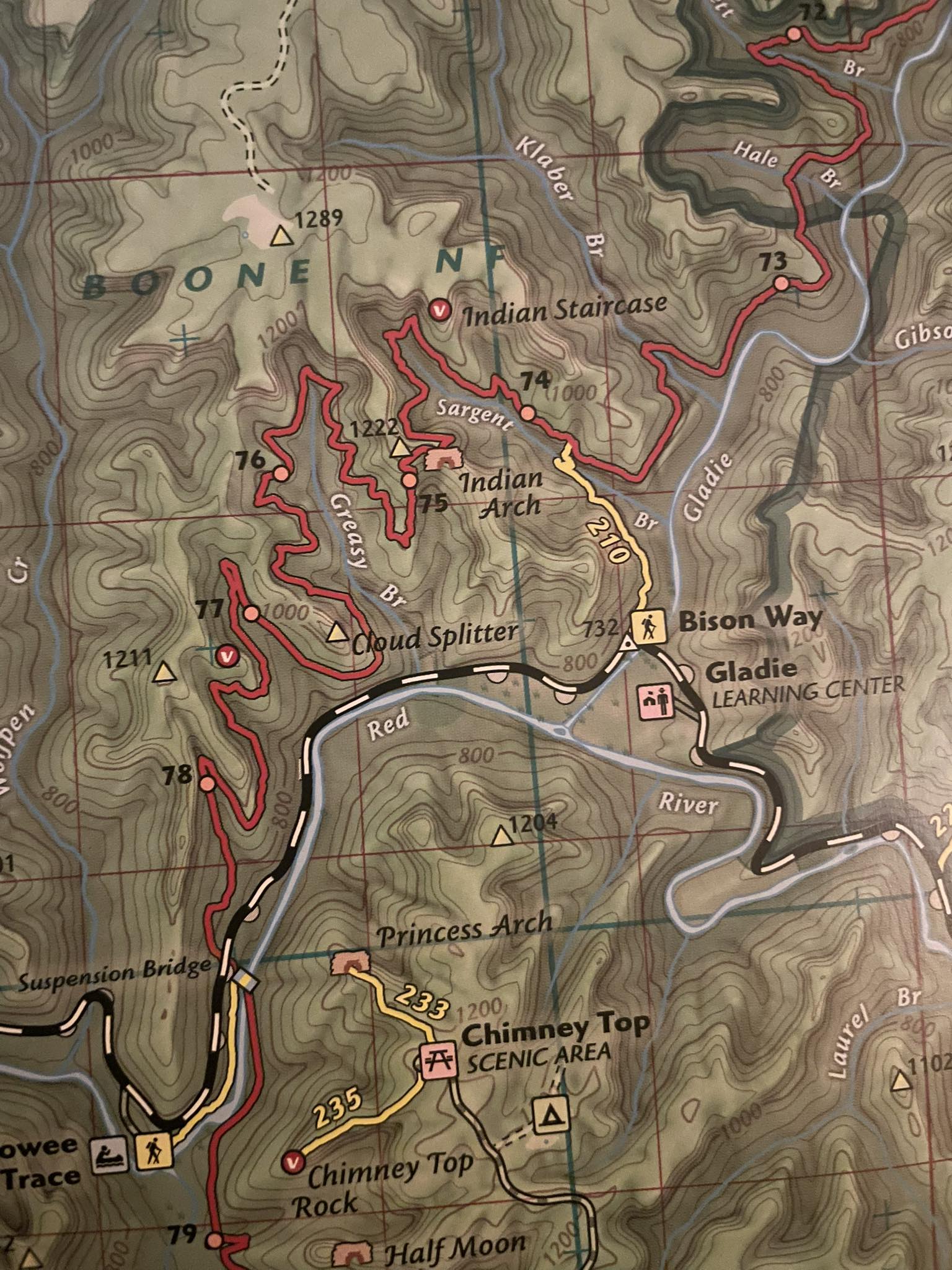 STA Hiker Challenge | Anyone know if there is camping in this general ...