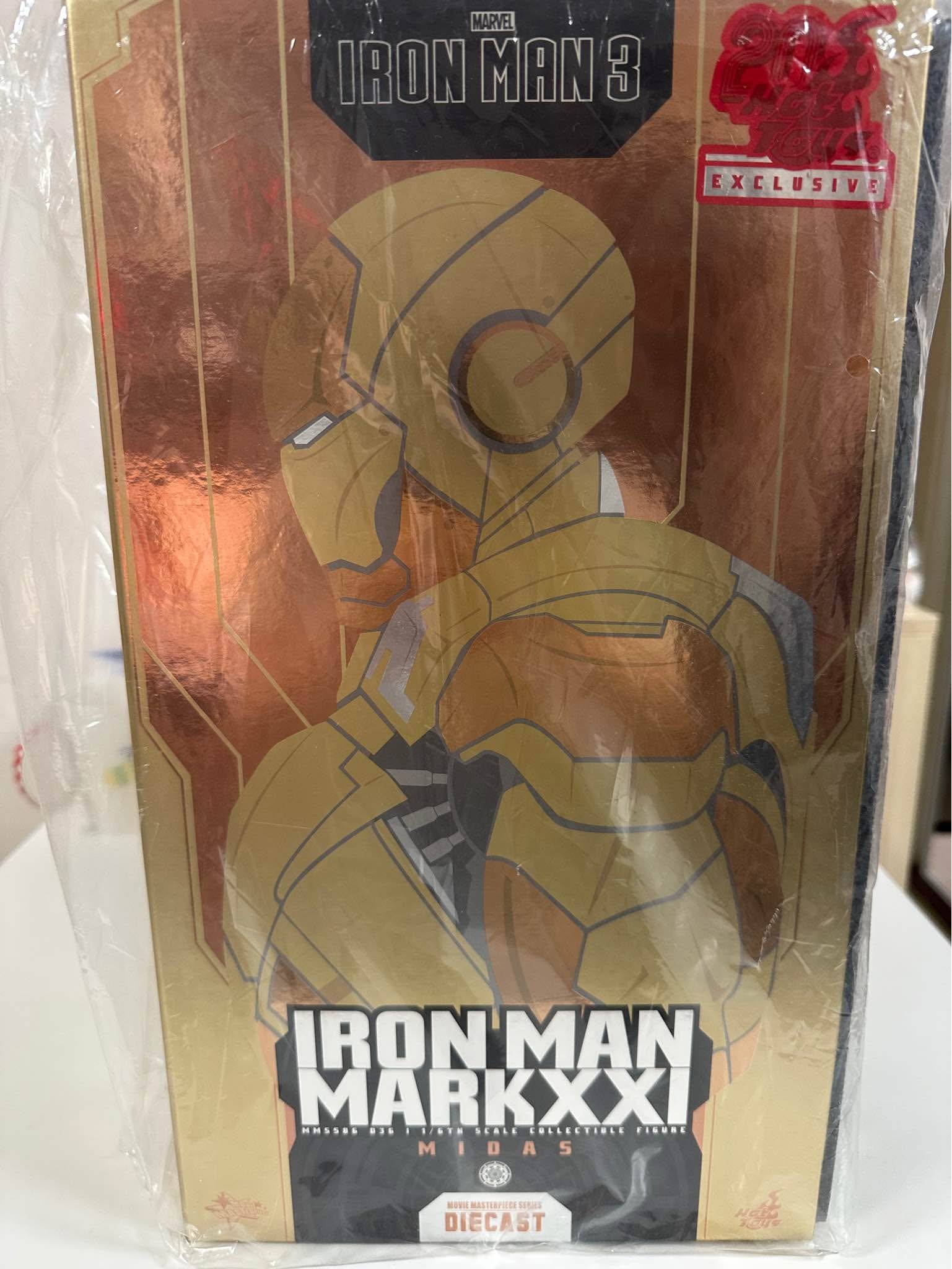 Hot Toys MMS586-D36 - Iron Man Mark XXI Midas 全新從未出盒