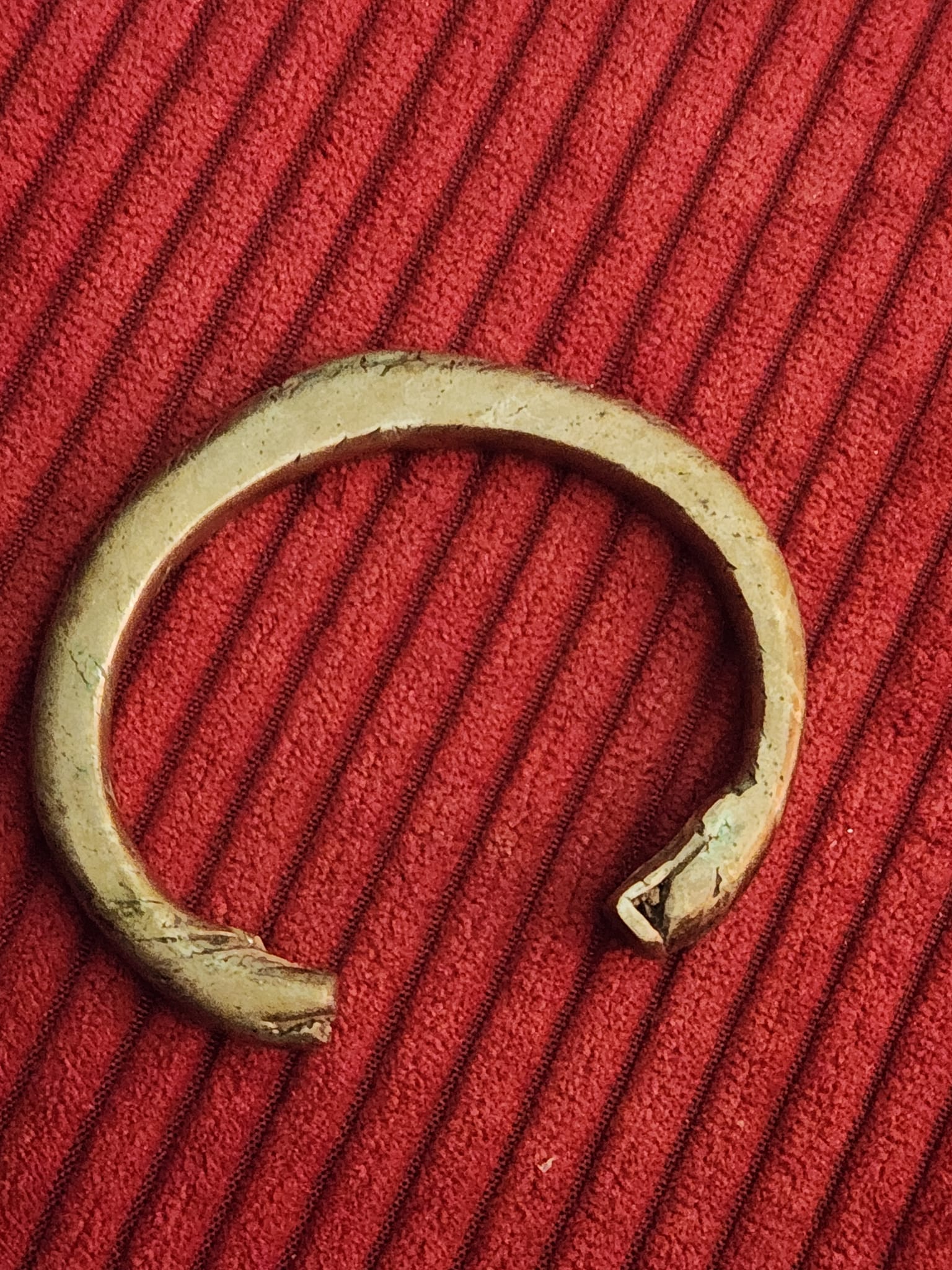 Odd Bedouin bracelets from Saudi Arabia, early 70s