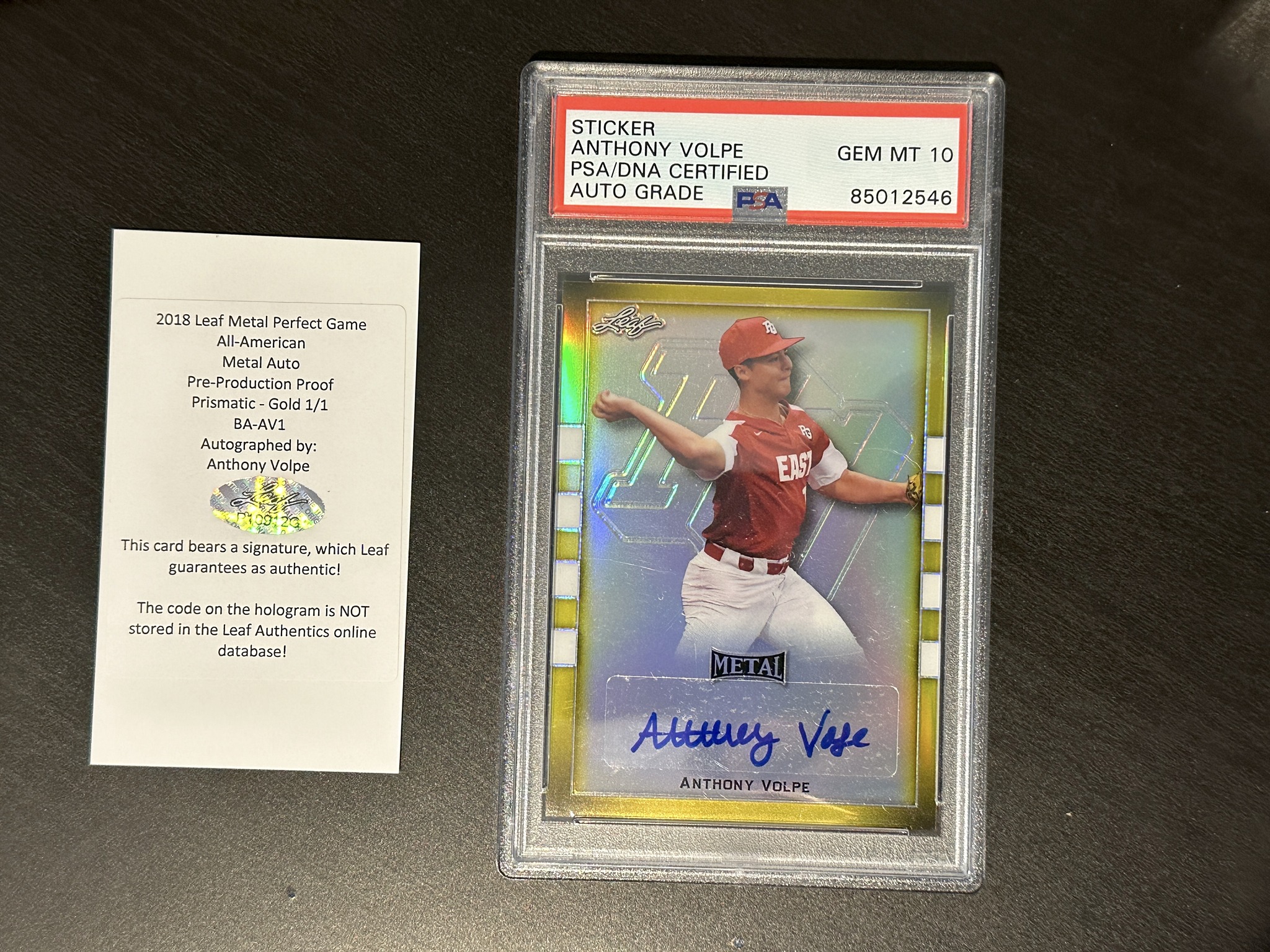 What is the value of Anthony Volpe