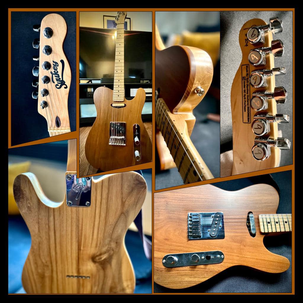 Indonesian Fender Telecaster with high-output Seymour Duncan P90